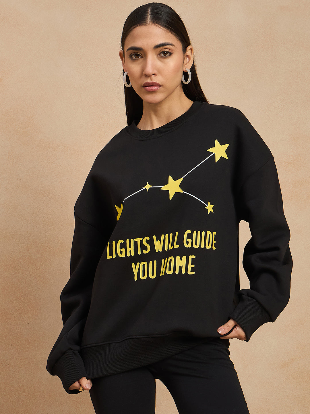 Graphic Drop Shoulder Sweatshirt