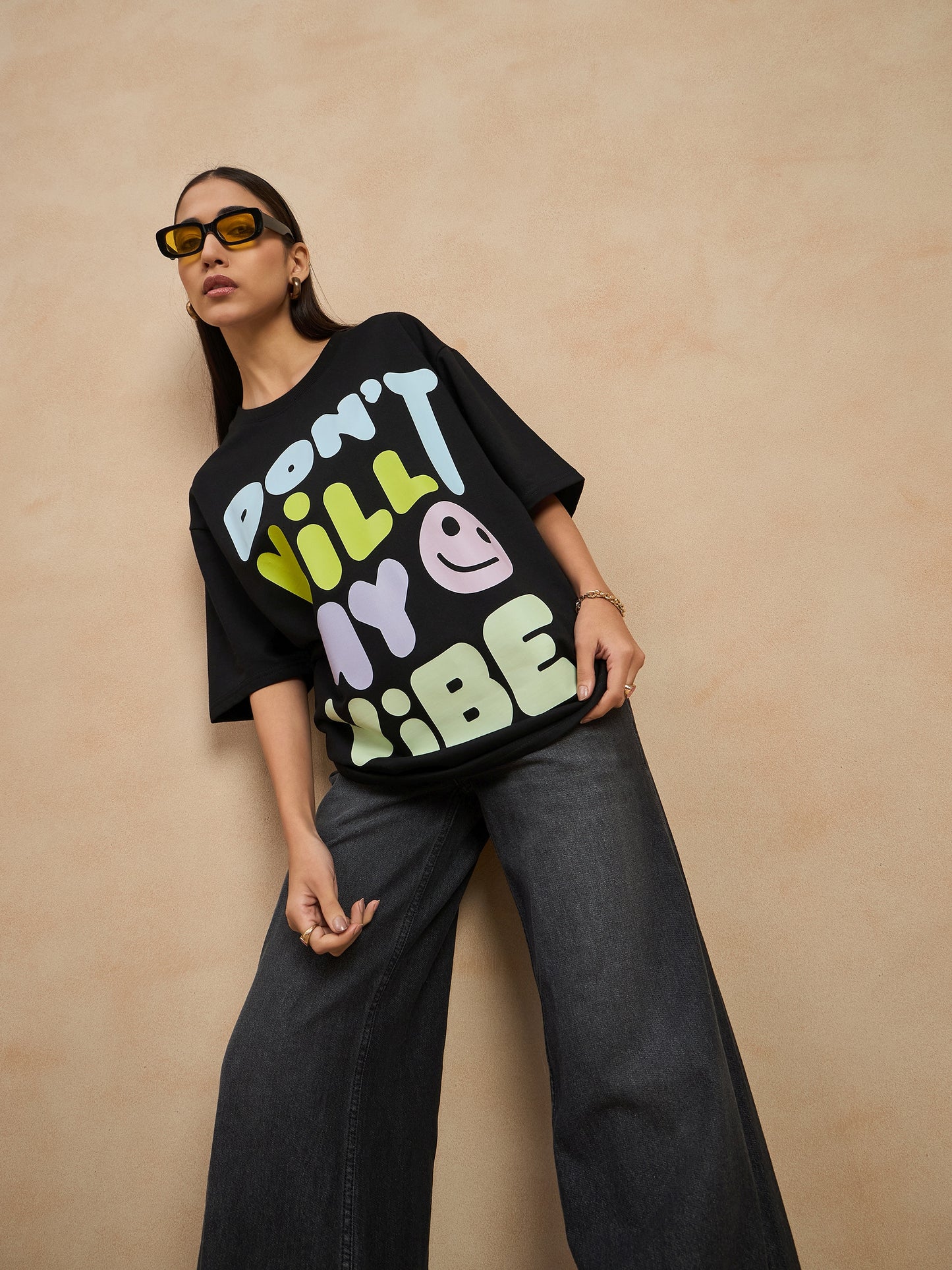 Graphic Drop Shoulder Tee