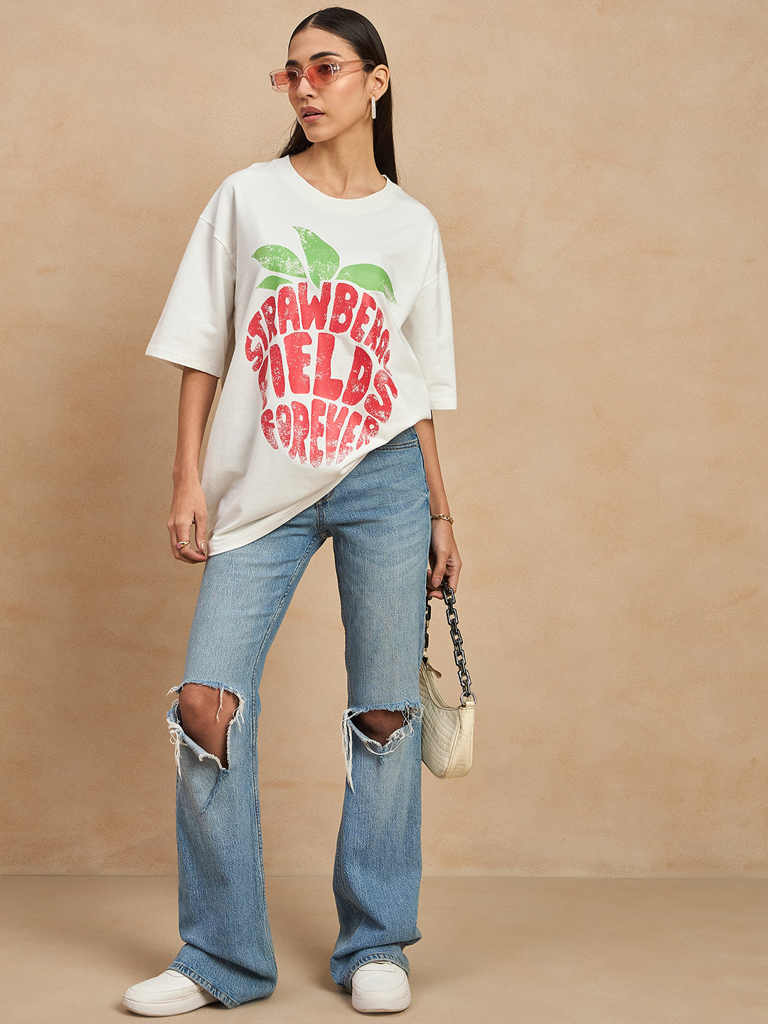 Graphic Drop Shoulder Tee