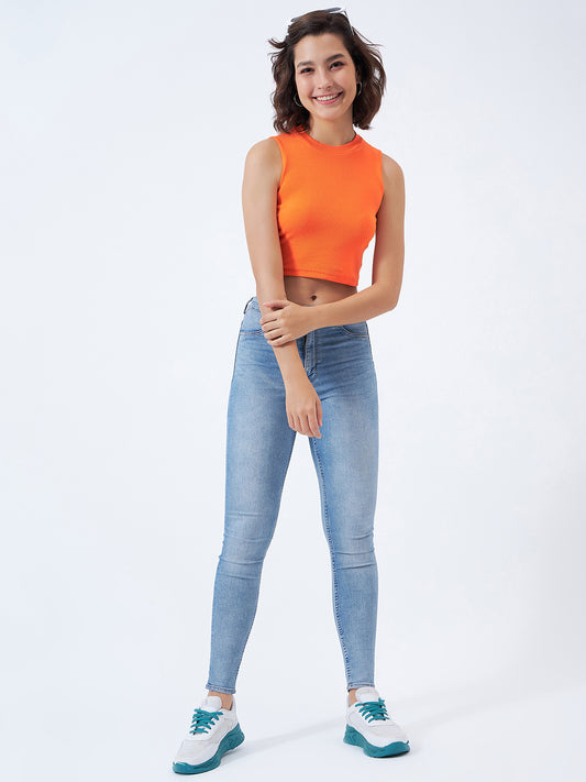 High Neck Vest