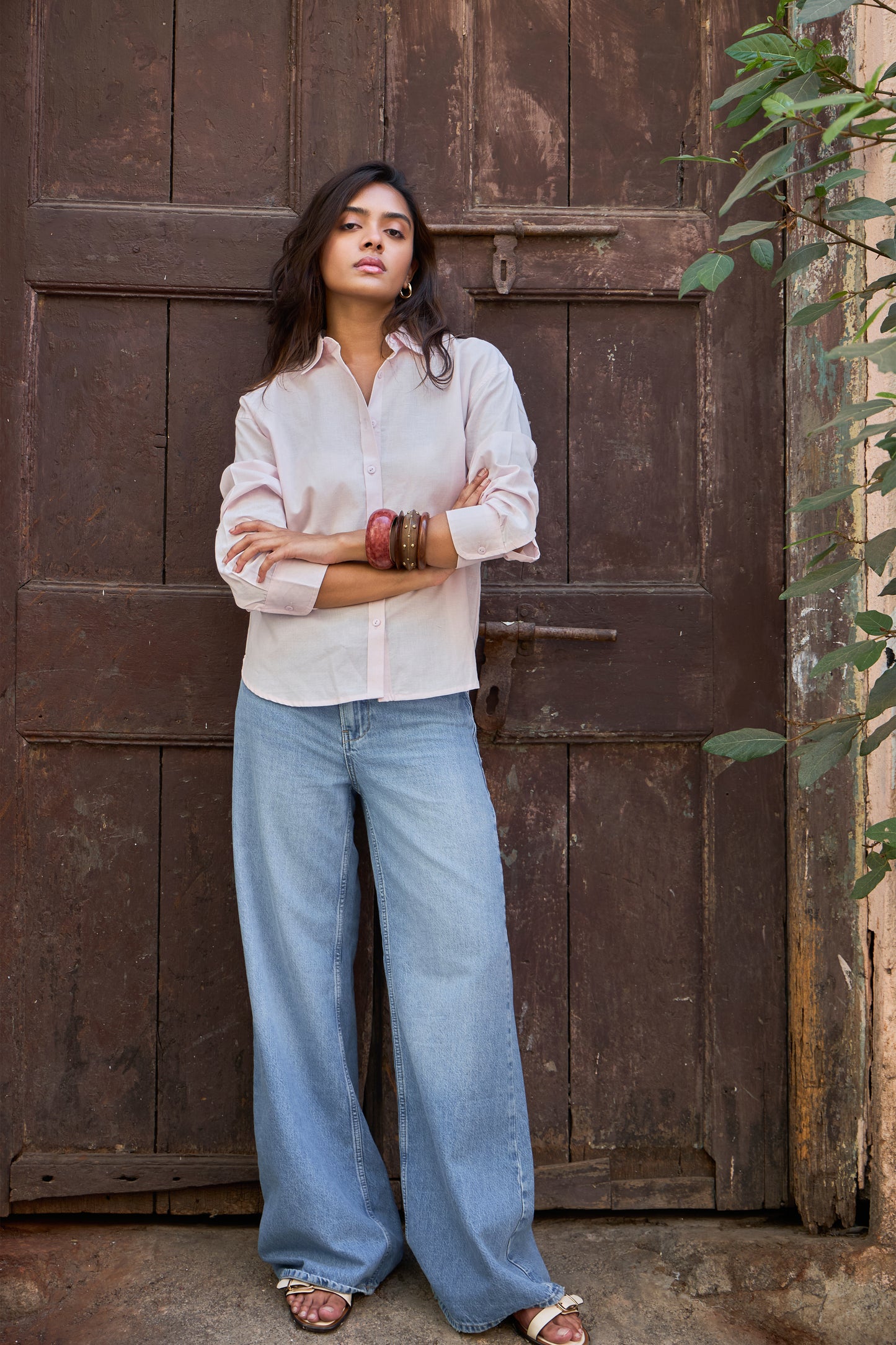 Relaxed Fit Linen Shirt