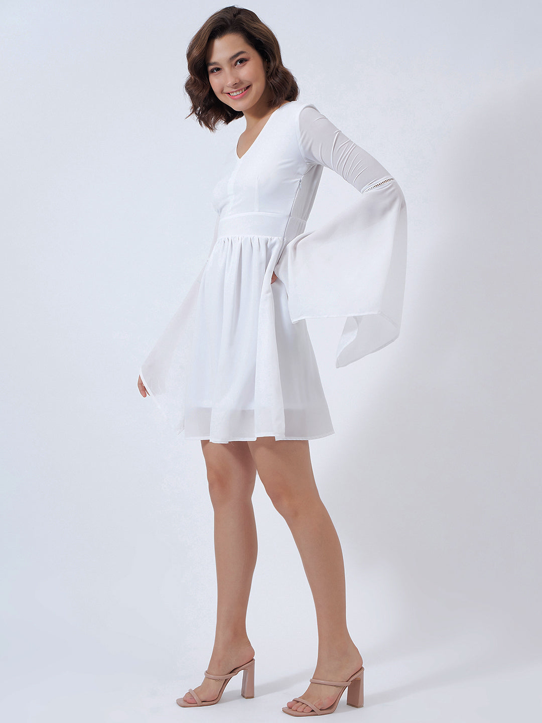 Boho Sleeve Skater Dress