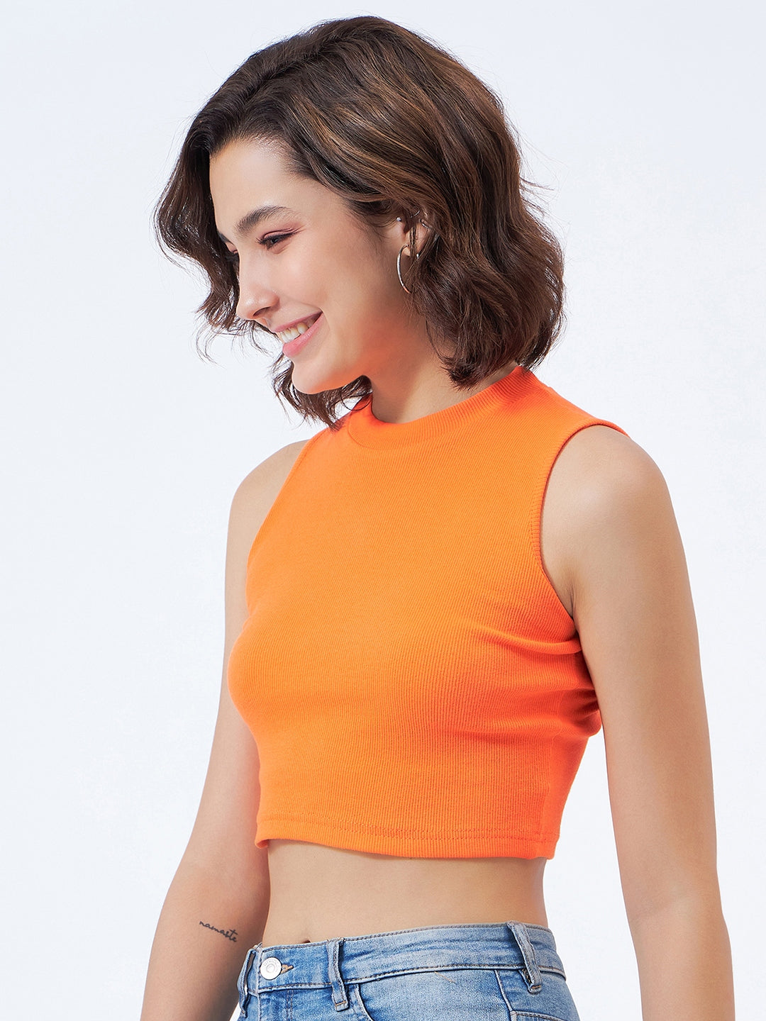 High Neck Vest