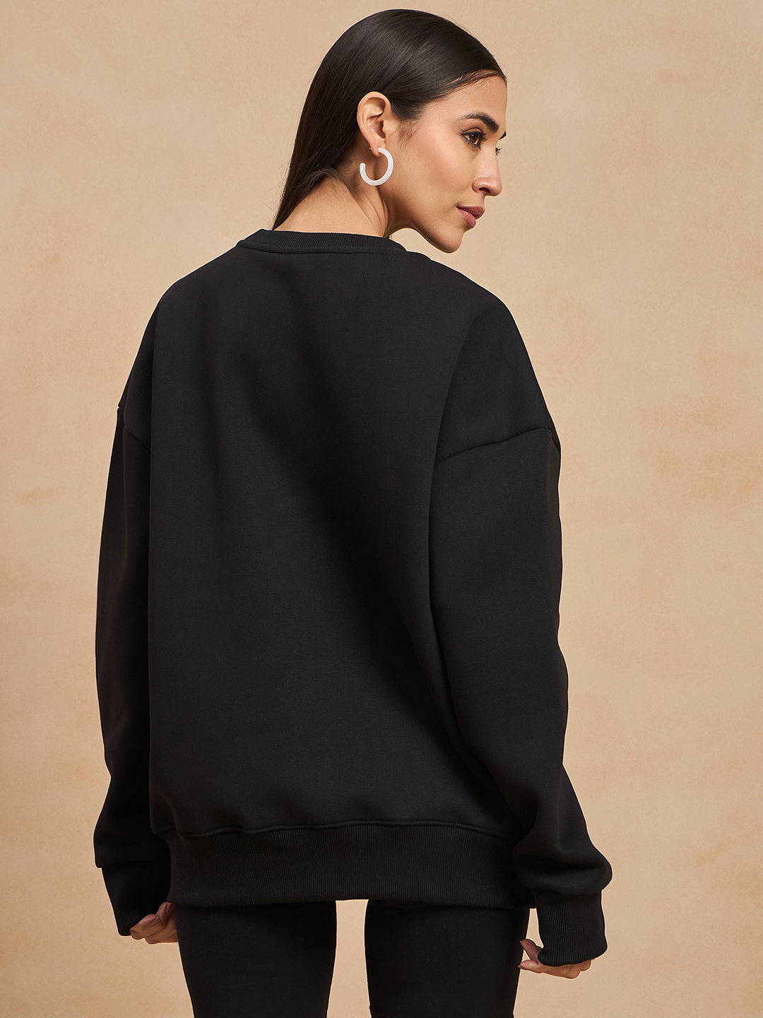 Graphic Drop Shoulder Sweatshirt