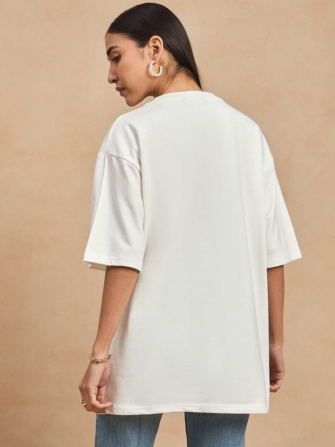Graphic Drop Shoulder Tee