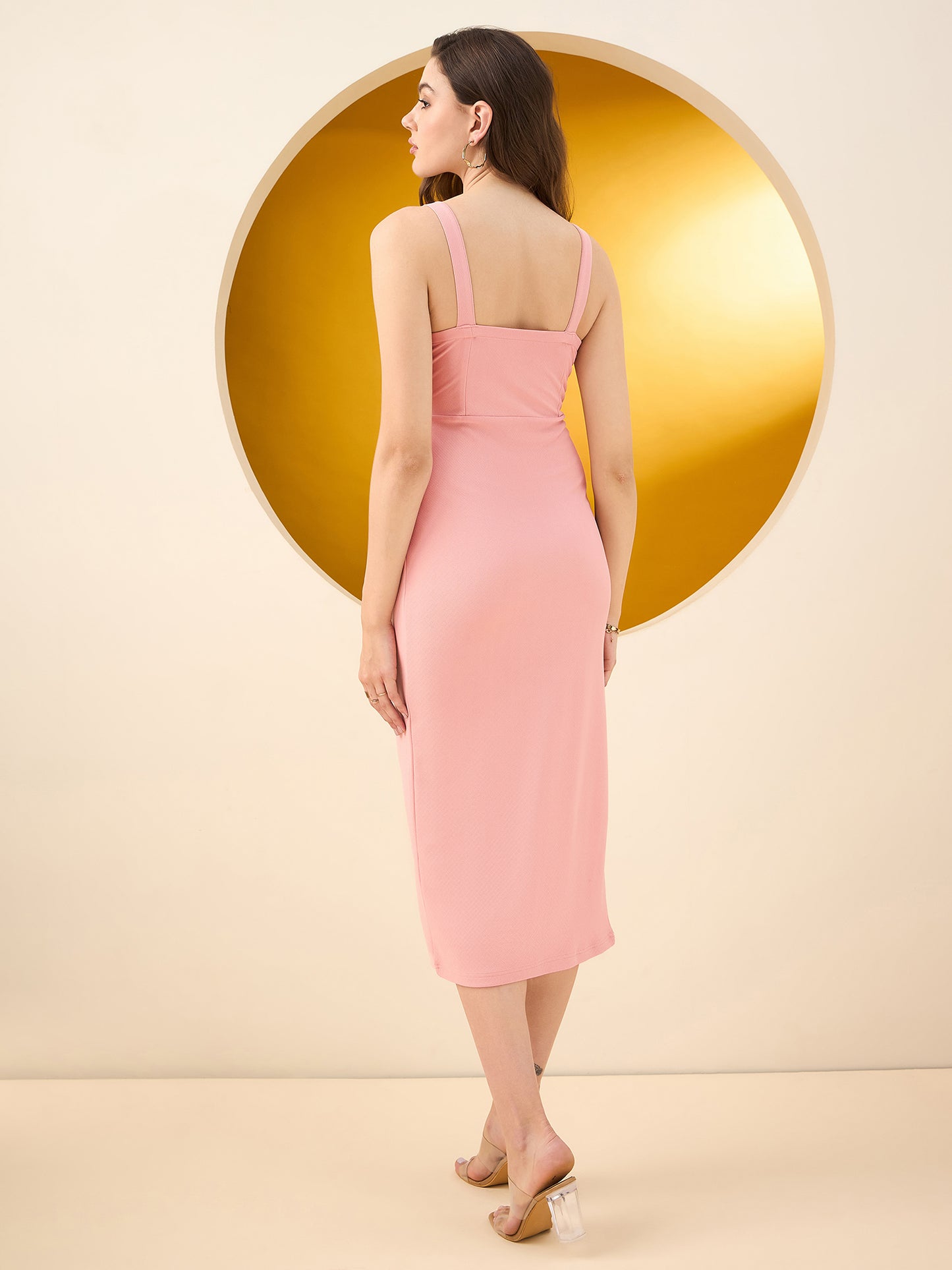 Waist Cut Out Bodycon Dress