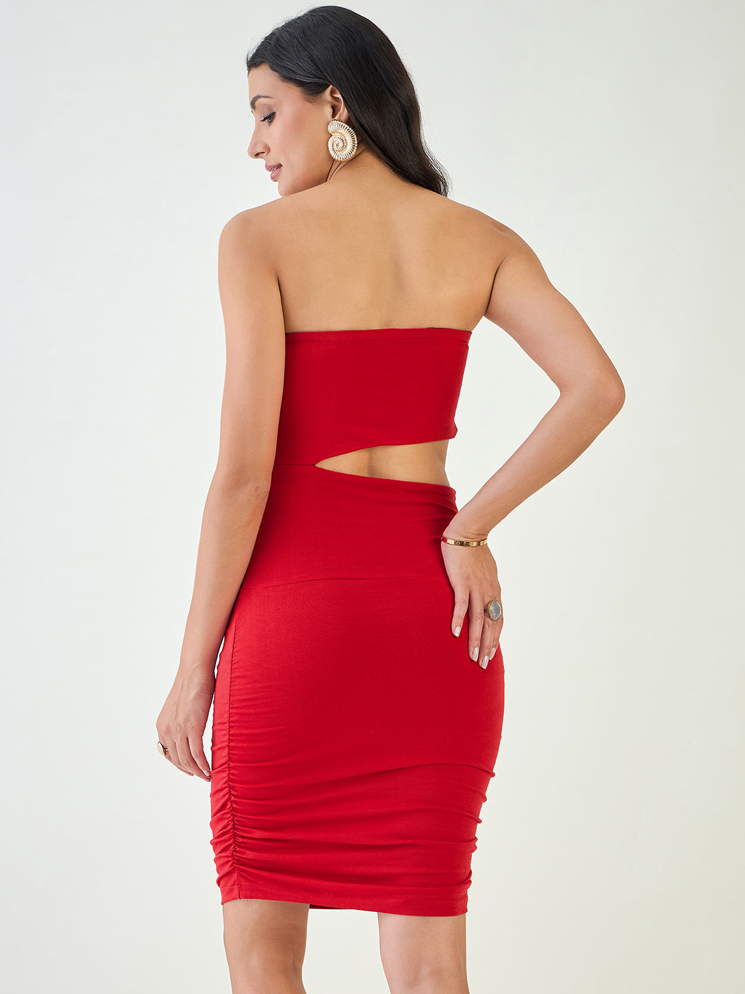 Cut Out Mini Dress