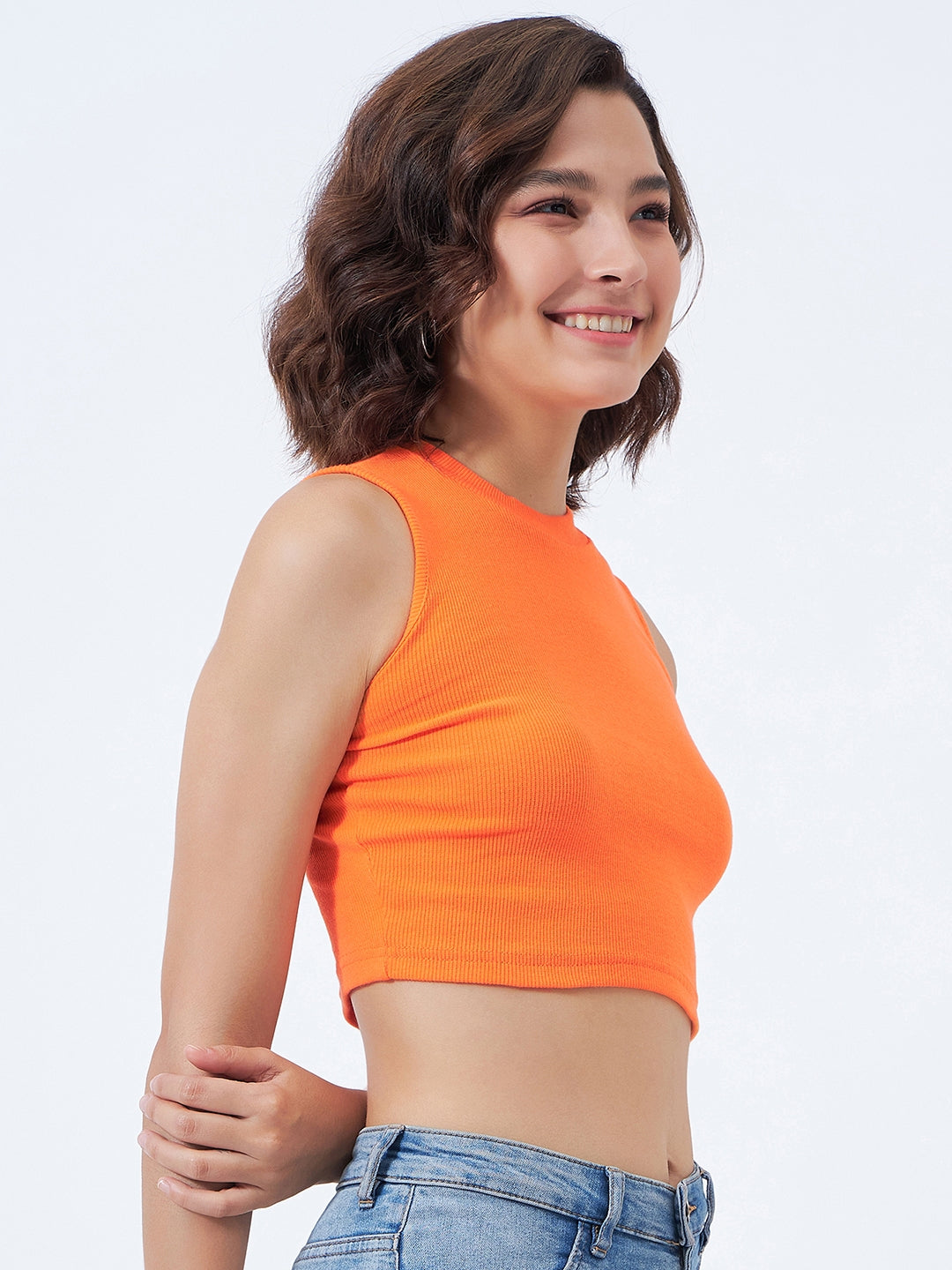High Neck Vest