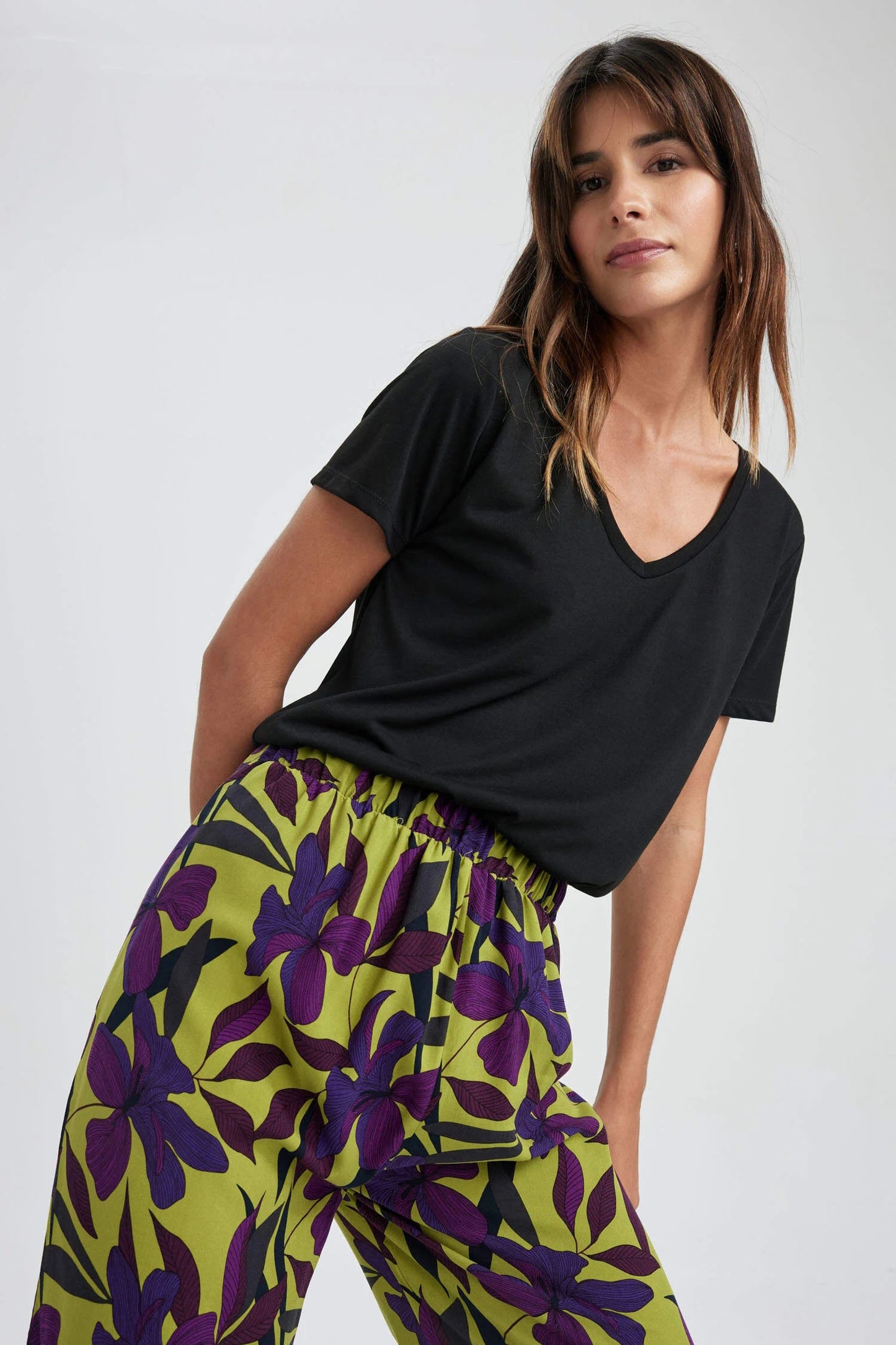 Black Relaxed Fit T-shirt