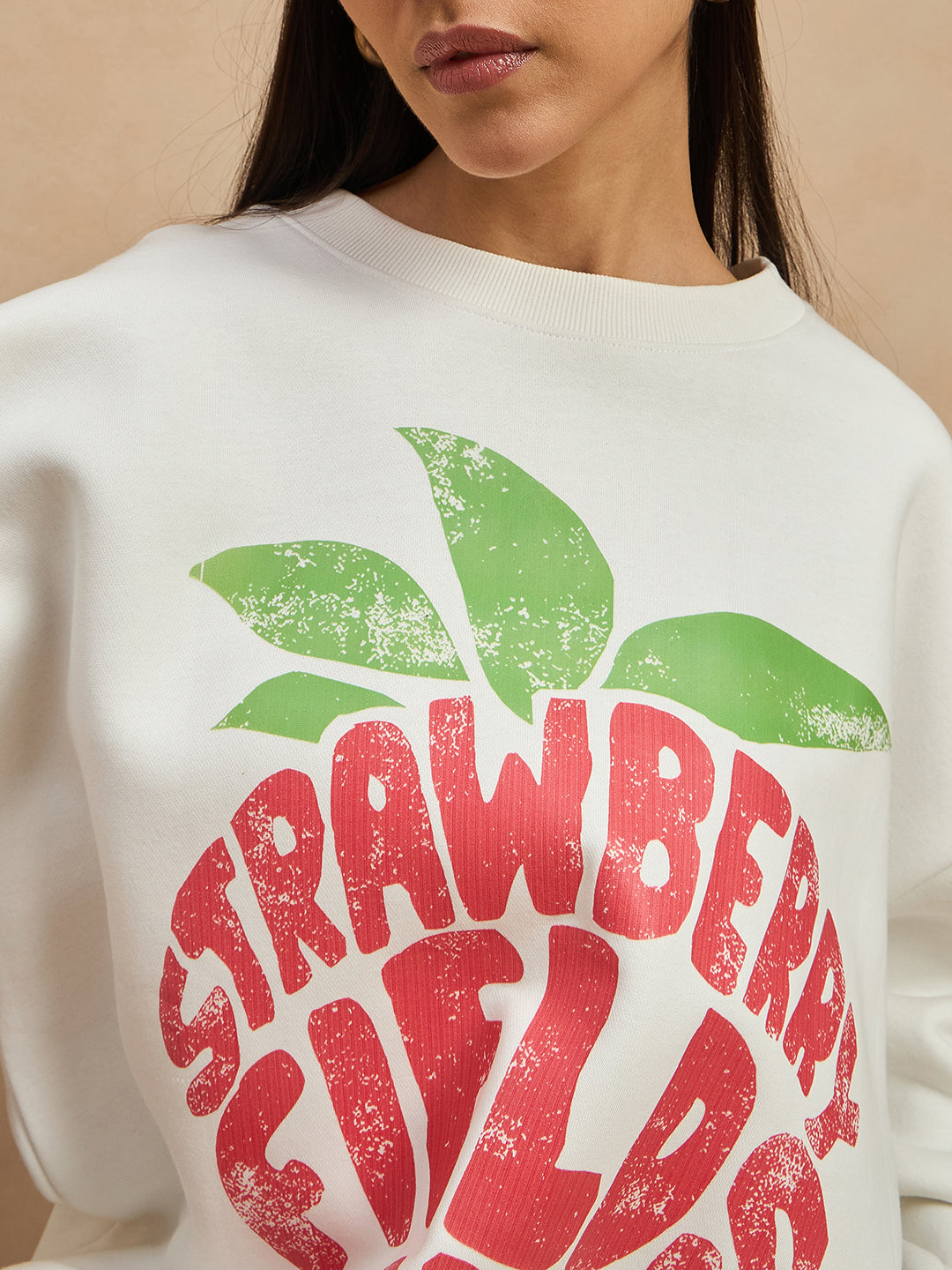 Graphic Drop Shoulder Sweatshirt