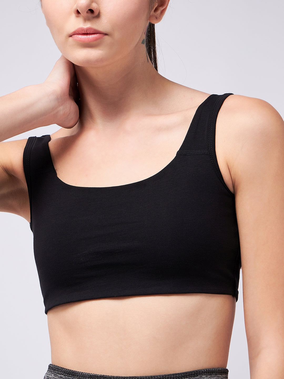 Black Bralette Top
