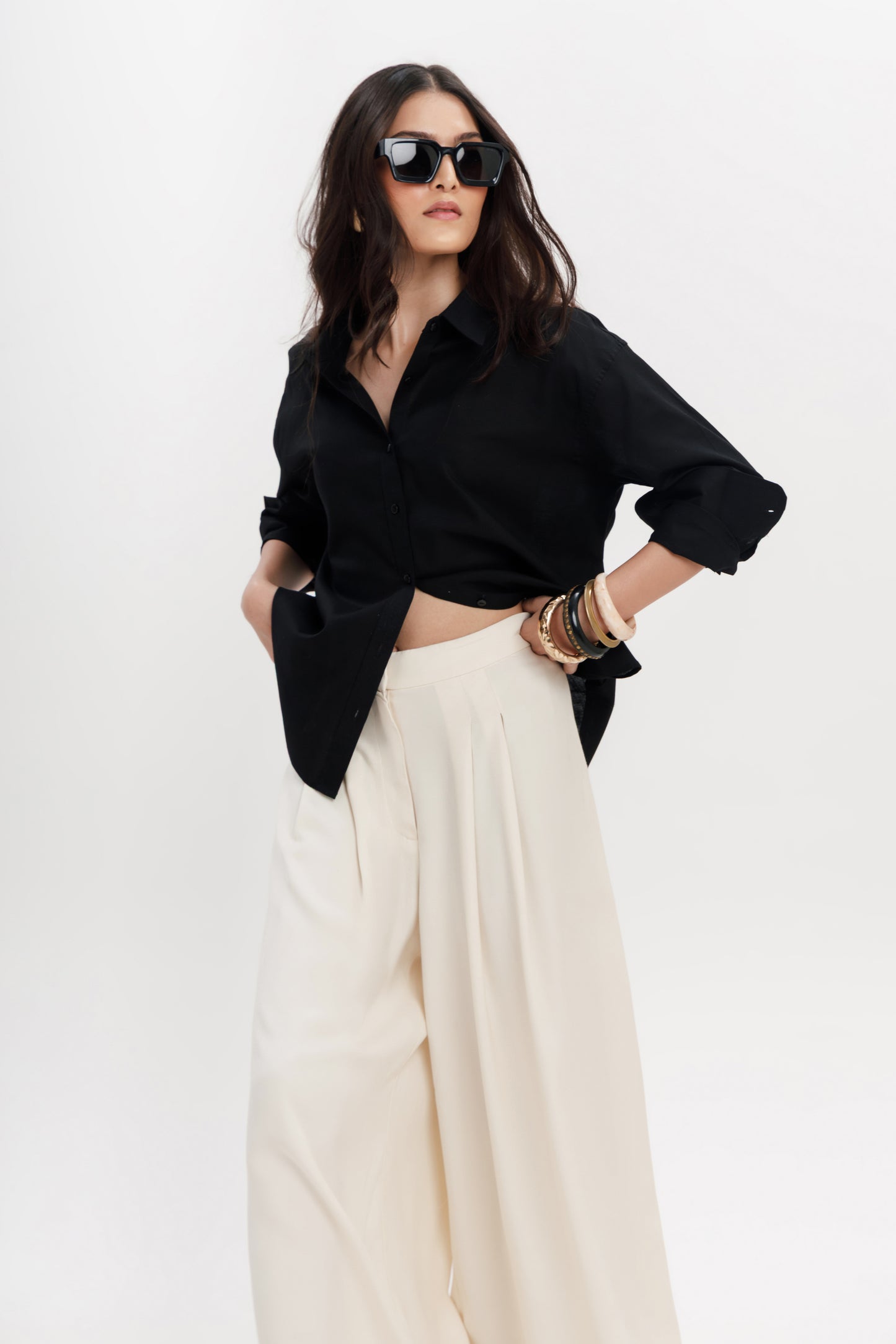 Relaxed Fit Linen Shirt