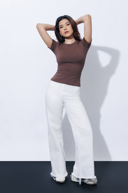 Short Sleeve Fitted T-Shirt