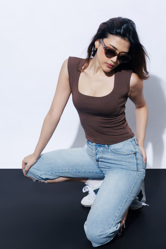 Square Neck Top