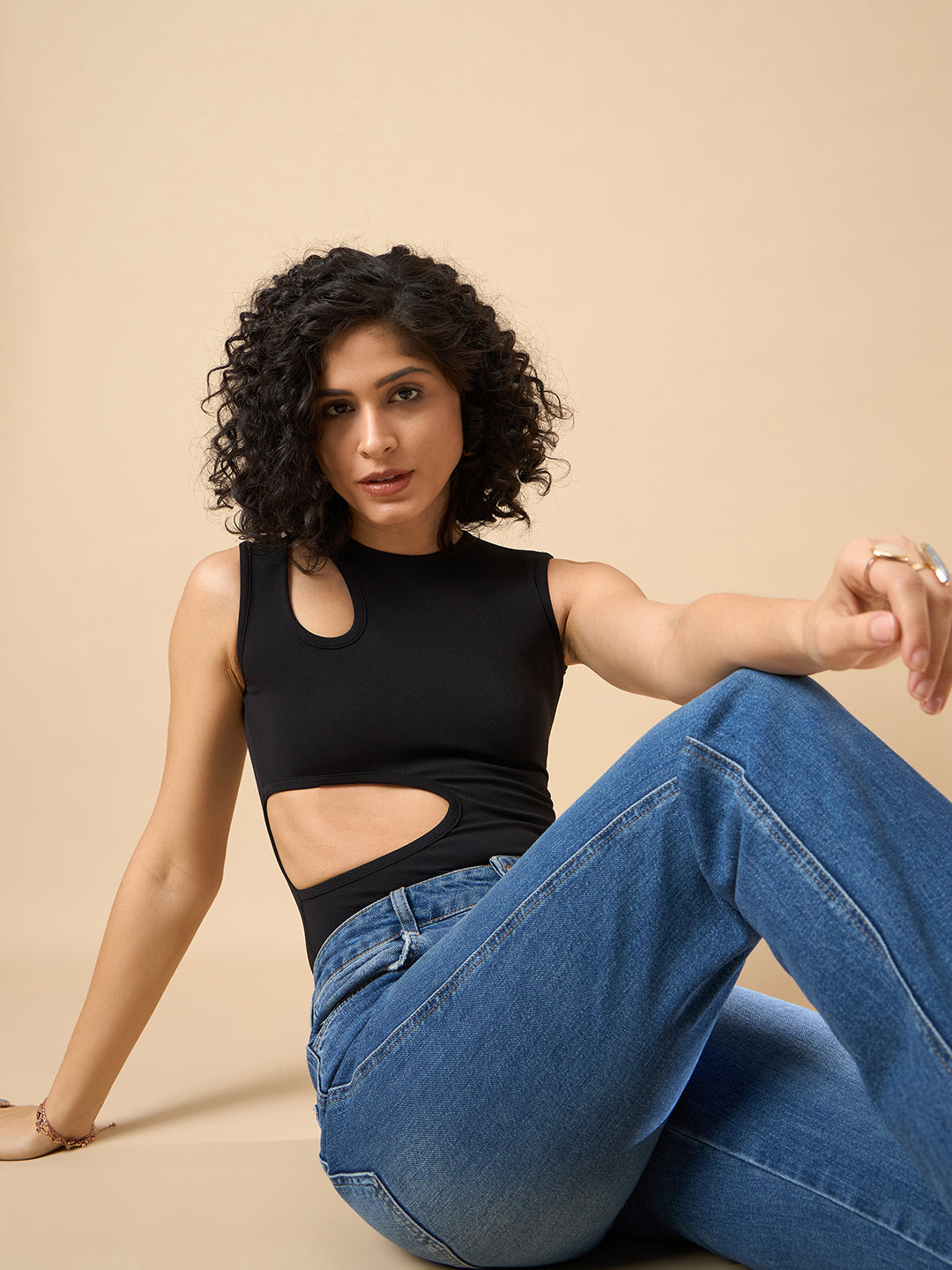 Cut Out Detail Bodysuit
