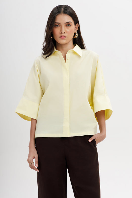 Relaxed Poplin Shirt