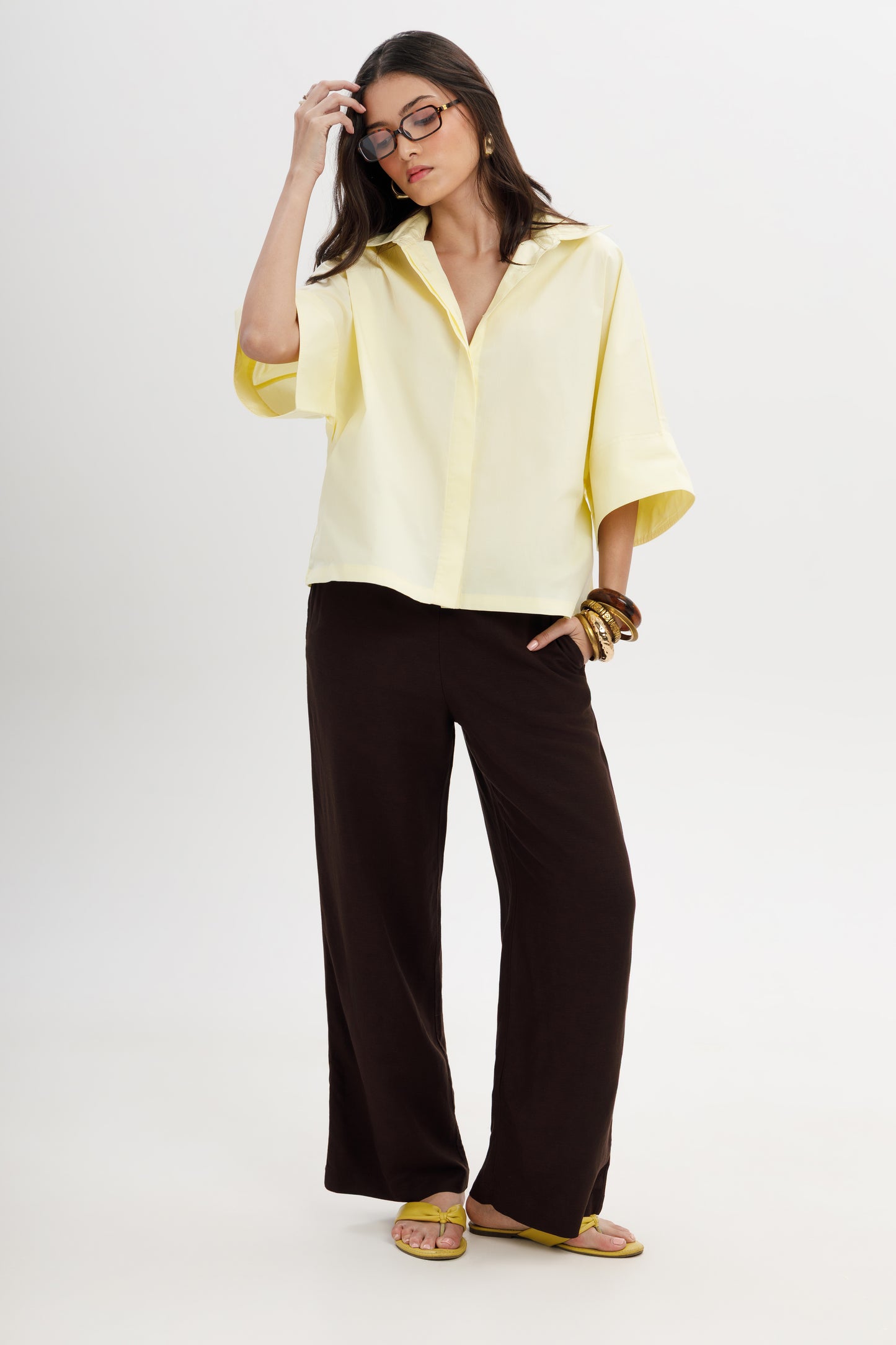 Relaxed Poplin Shirt