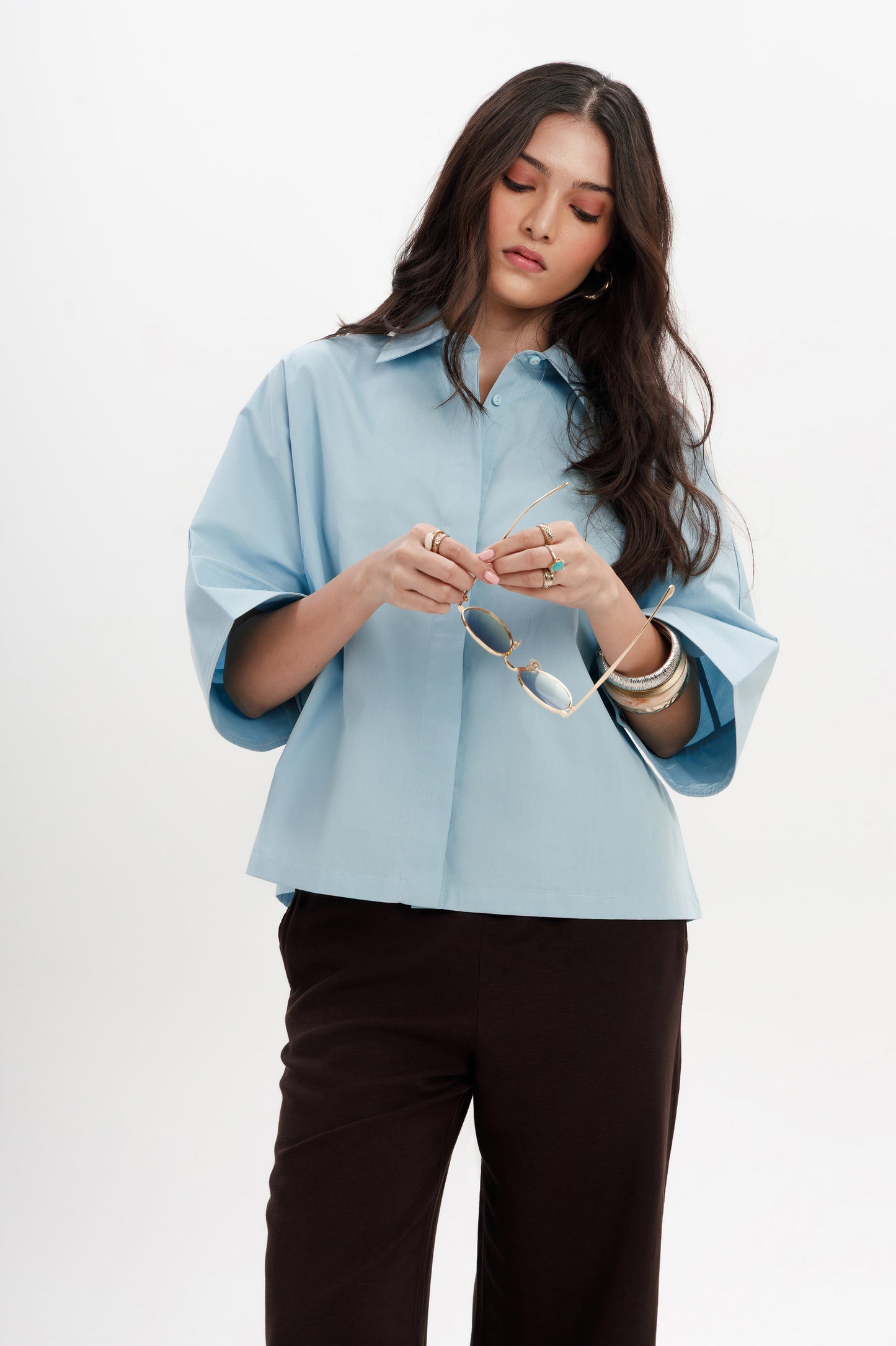 Relaxed Poplin Shirt