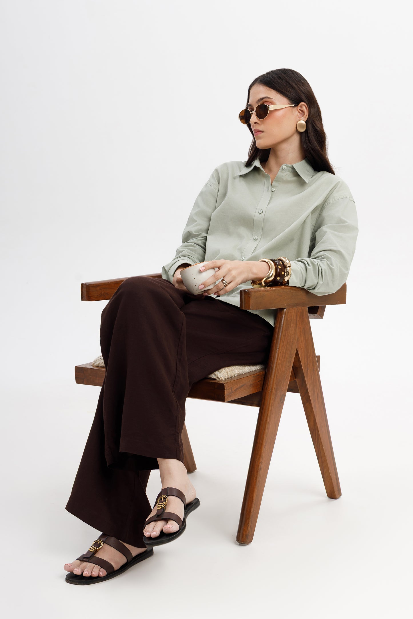 Relaxed Fit Linen Shirt
