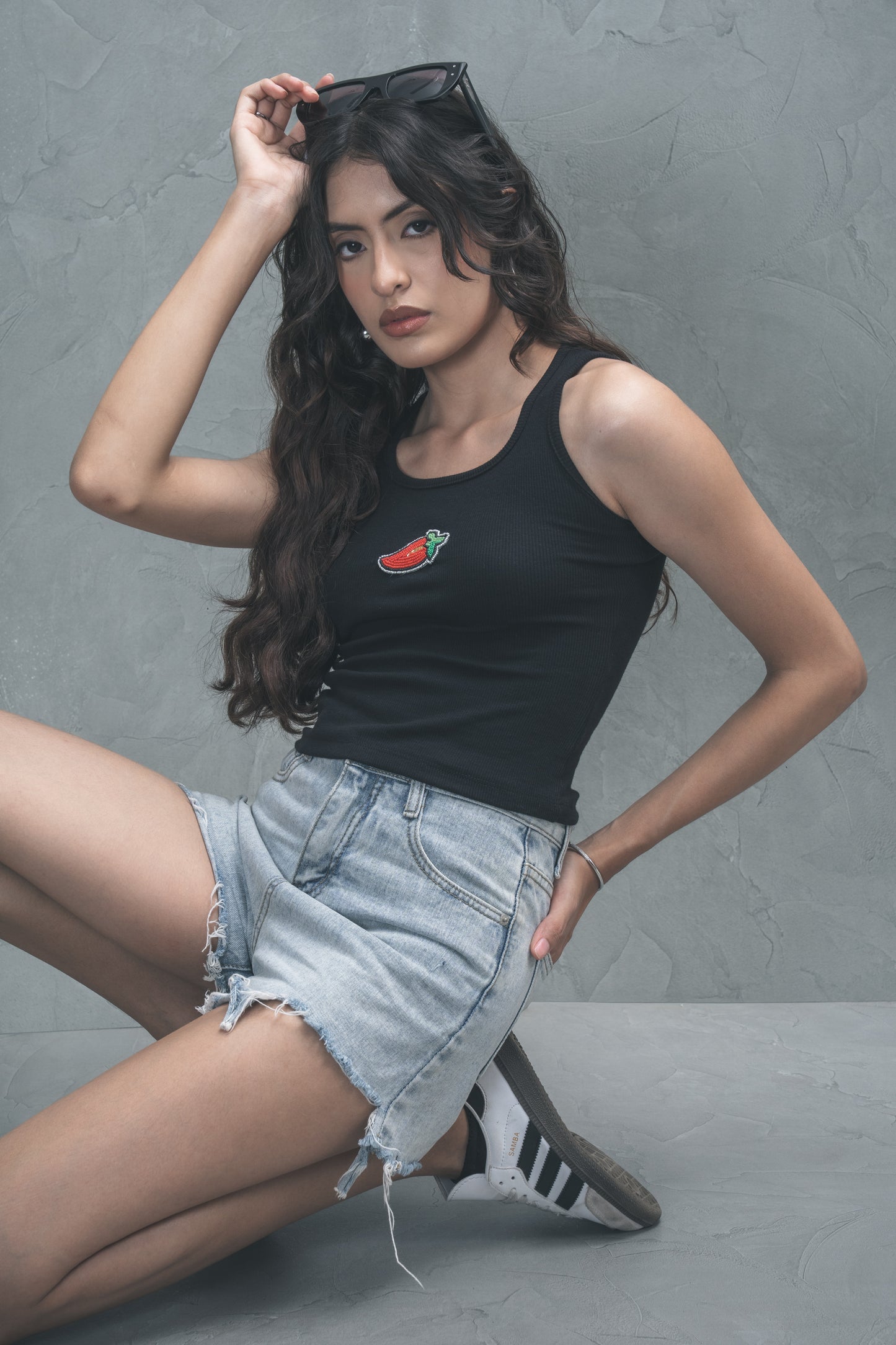 Beaded Tank Top