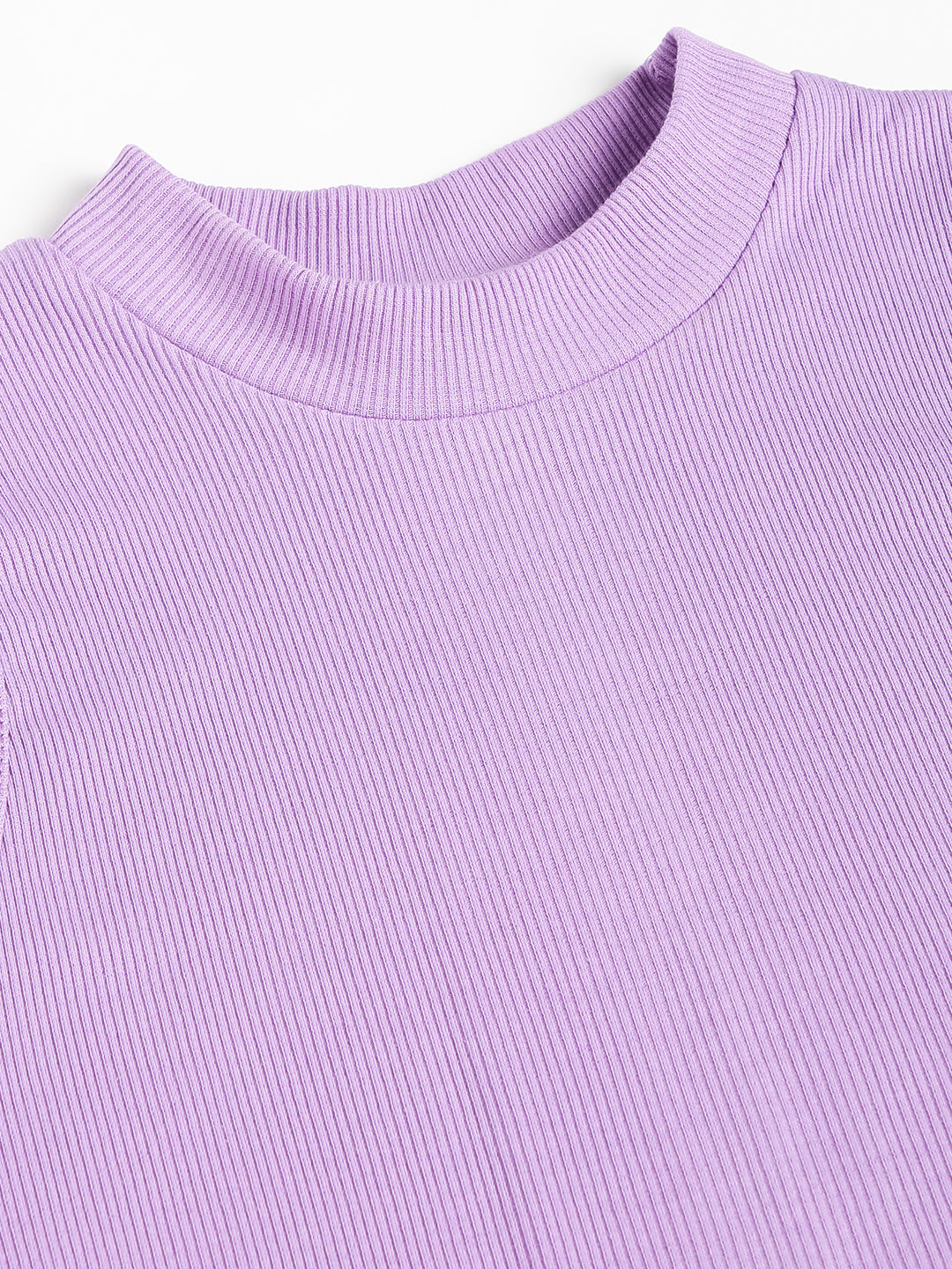 Lavender High Neck Vest