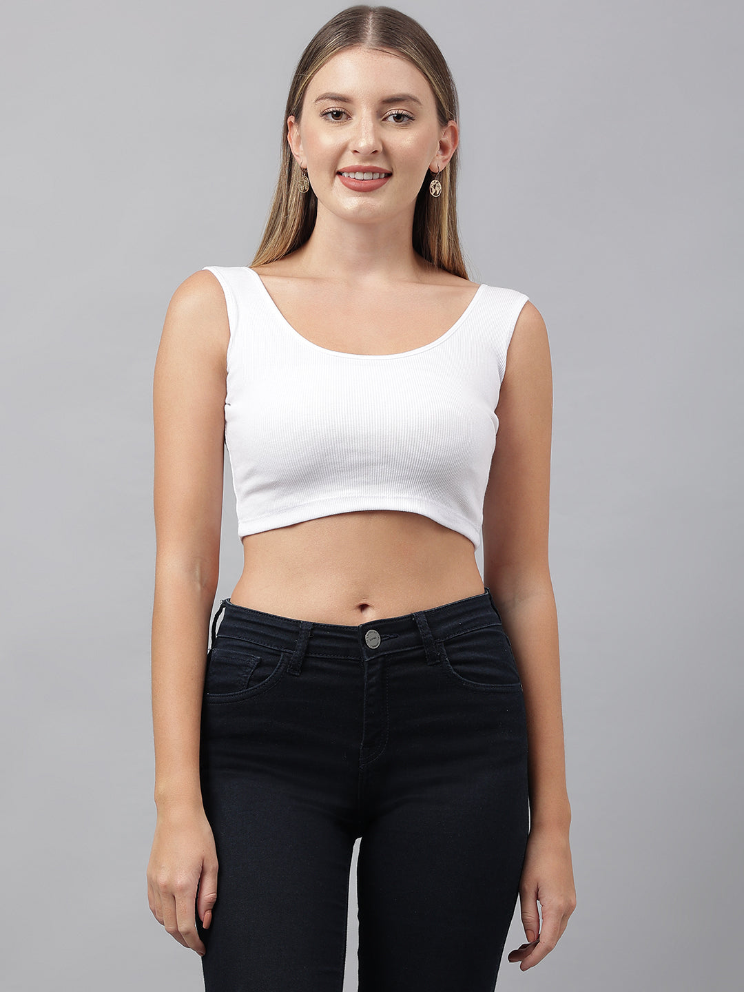 White Vest Top