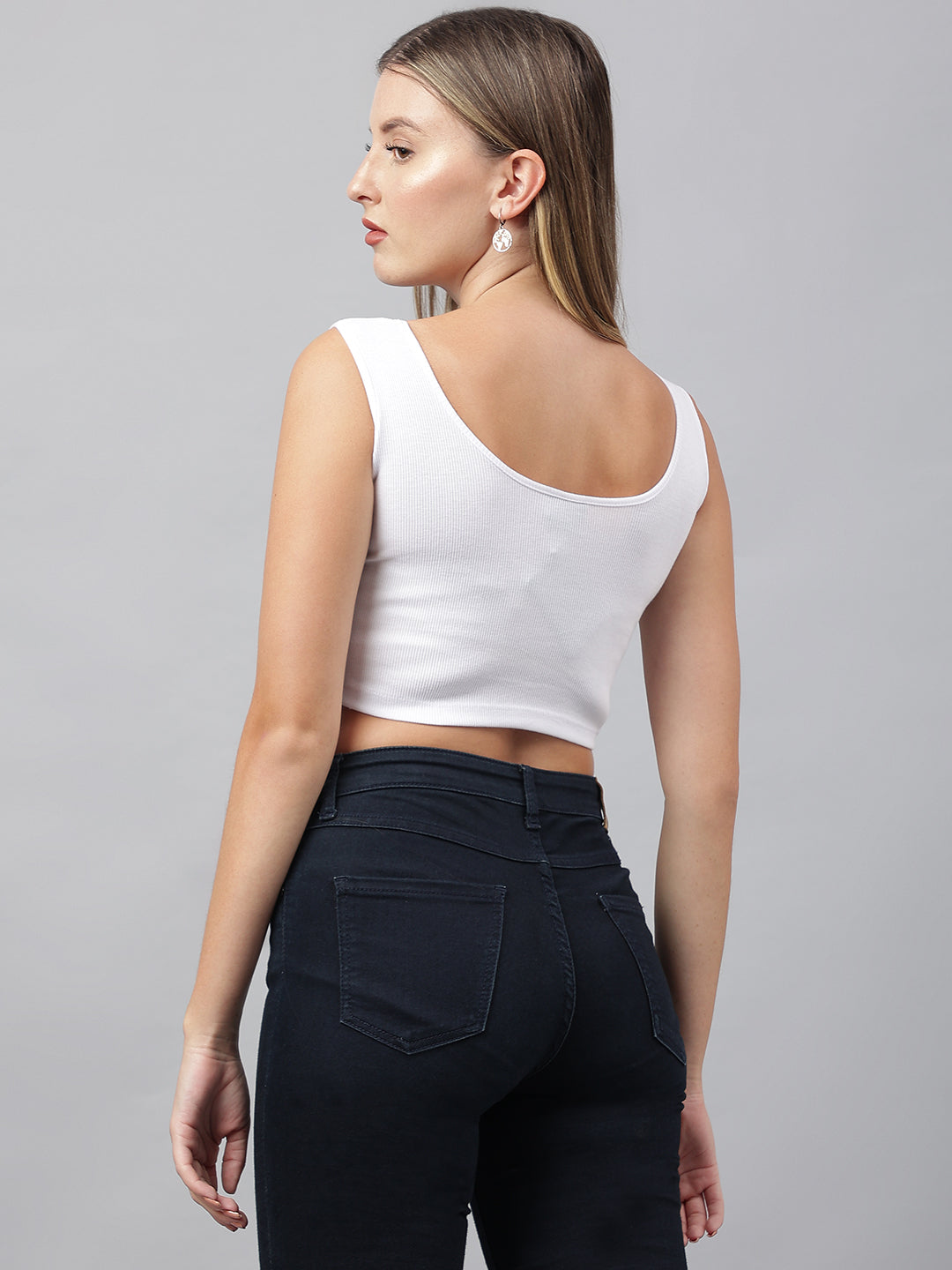 White Vest Top