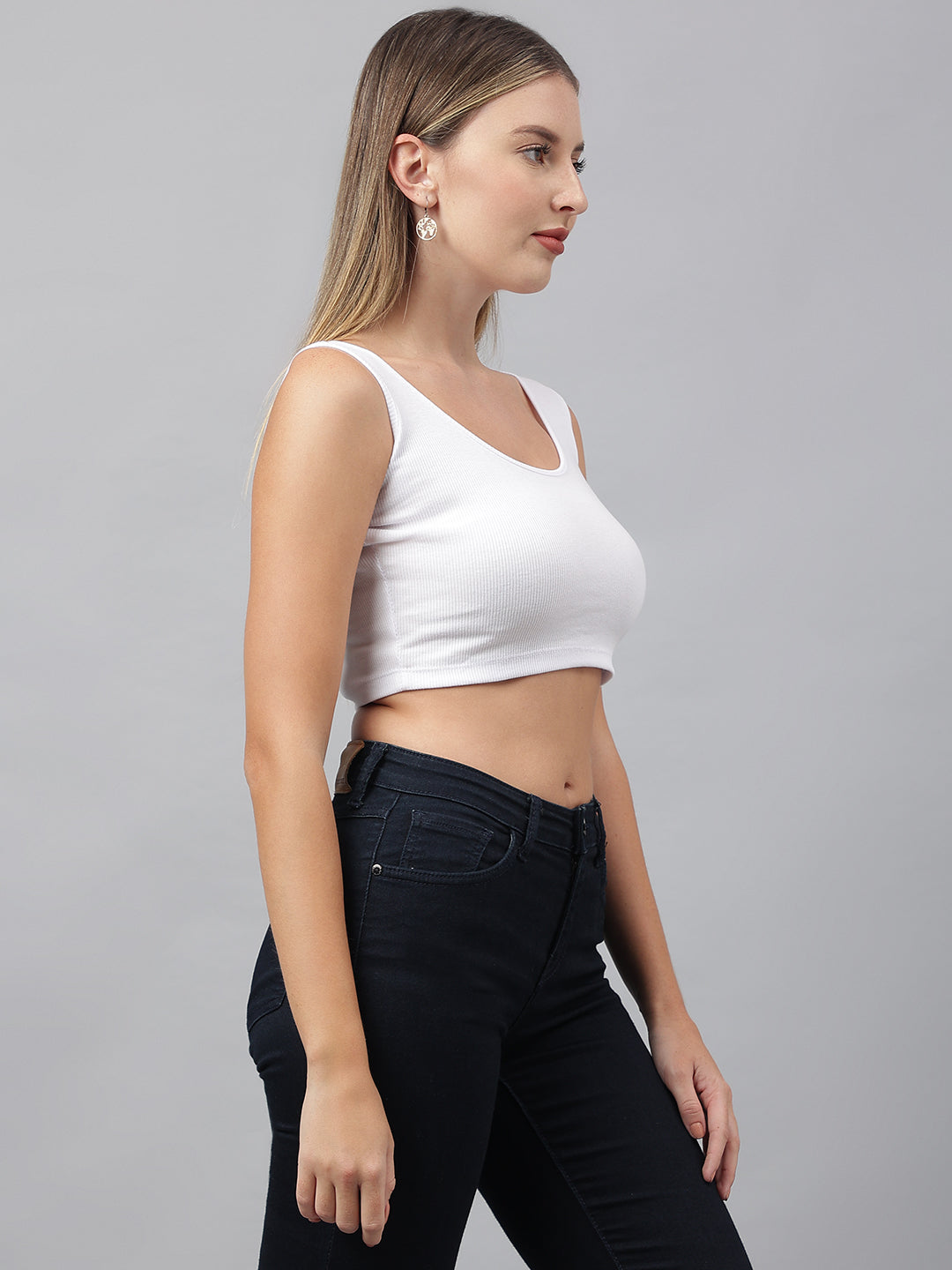 White Vest Top