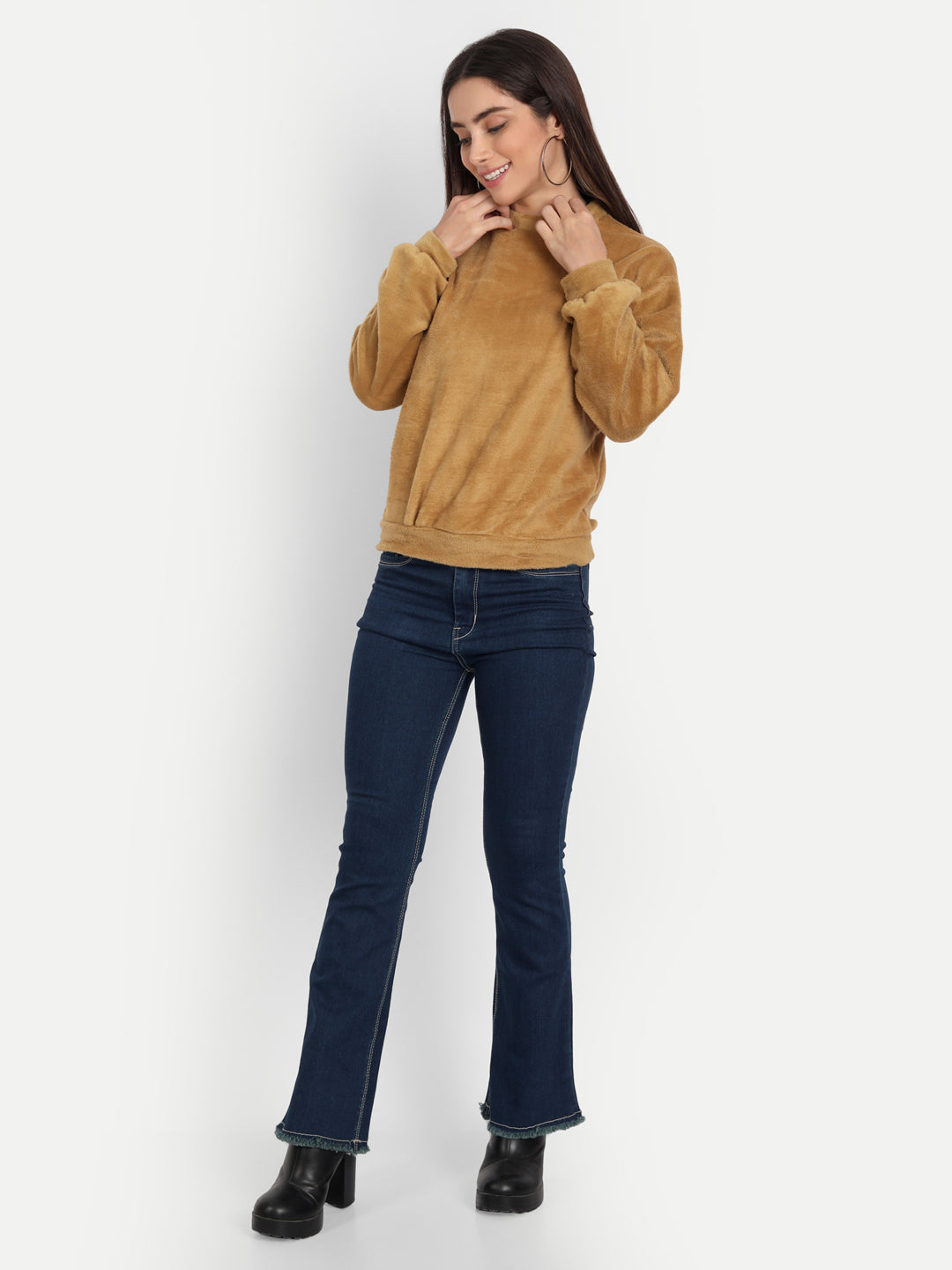 Camel Fur Top