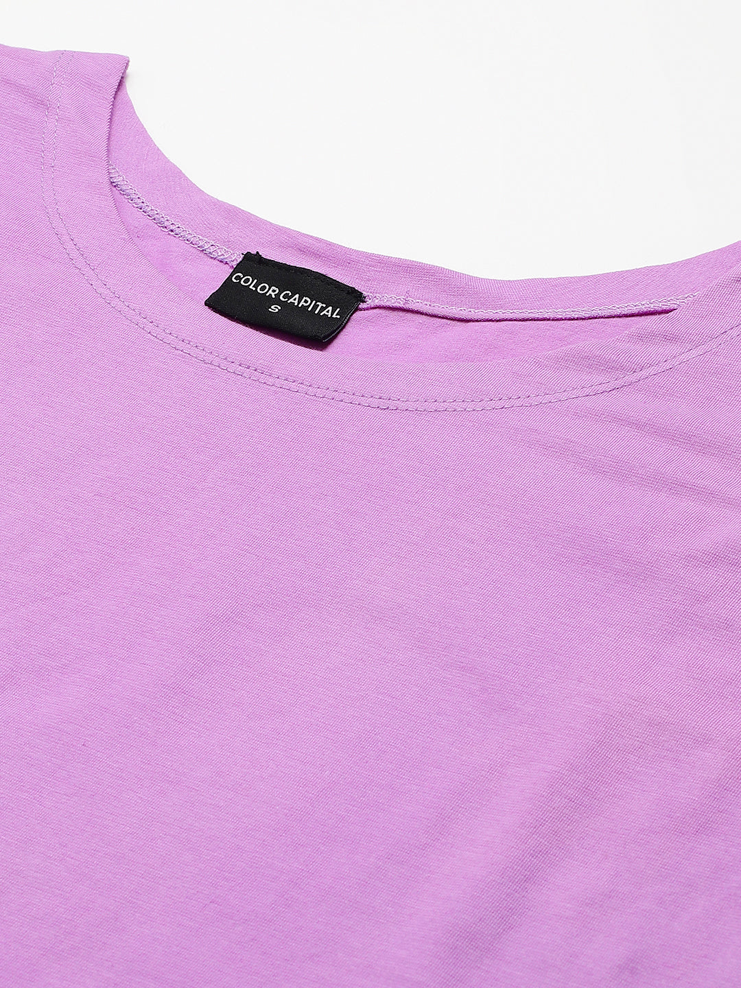 Lavender Scoop Top