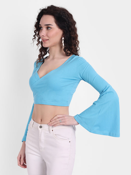 Aqua Splice Top