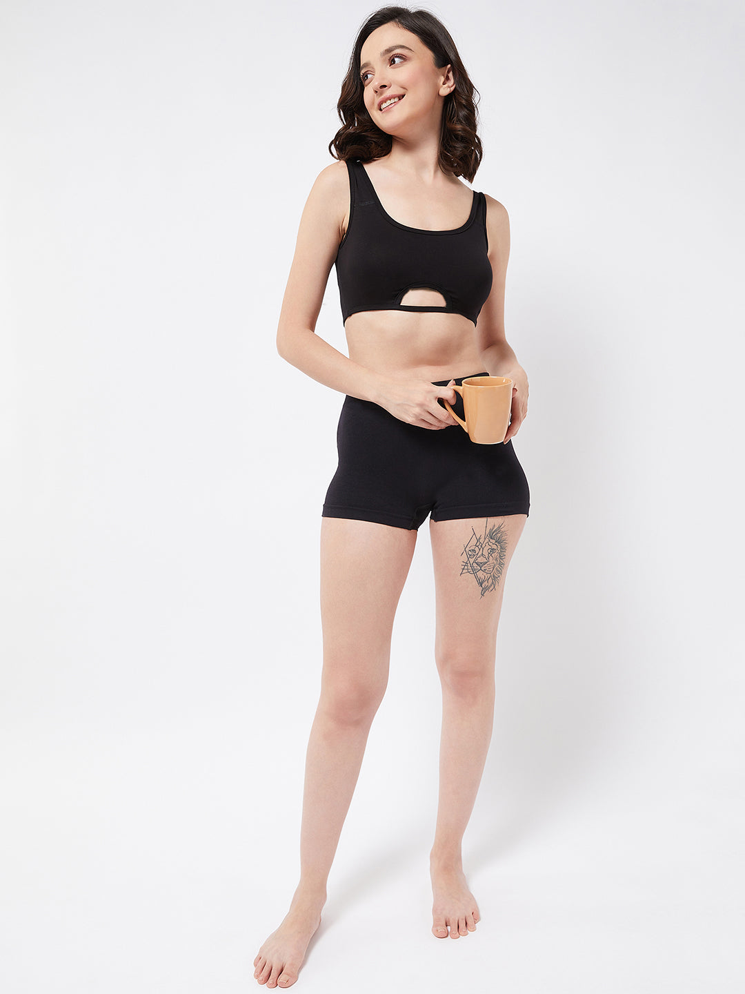 Black Bralette Top