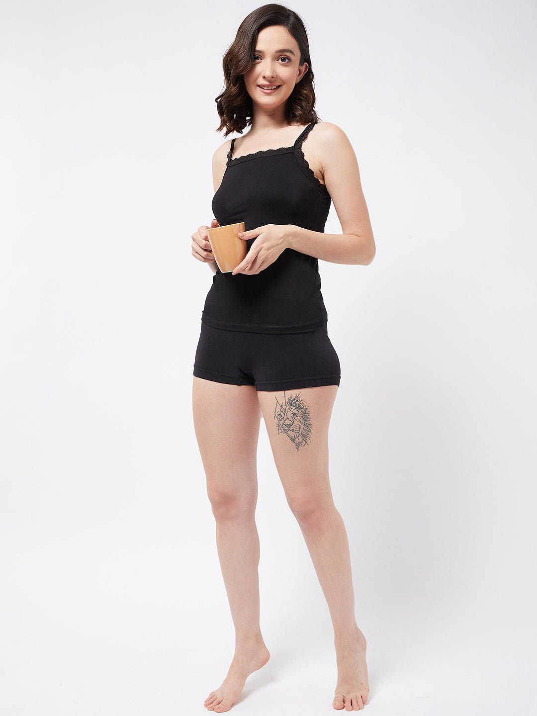 Black Laced Camisole