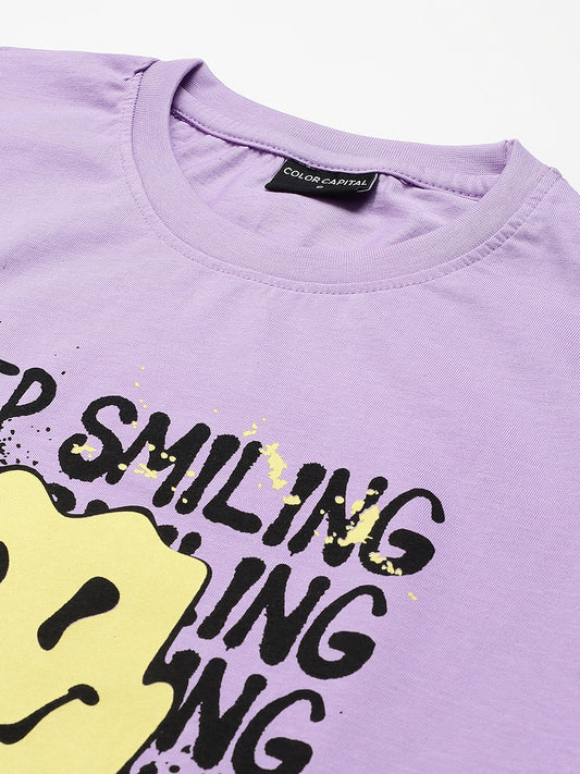 Graphic Drop Shoulder T-Shirt
