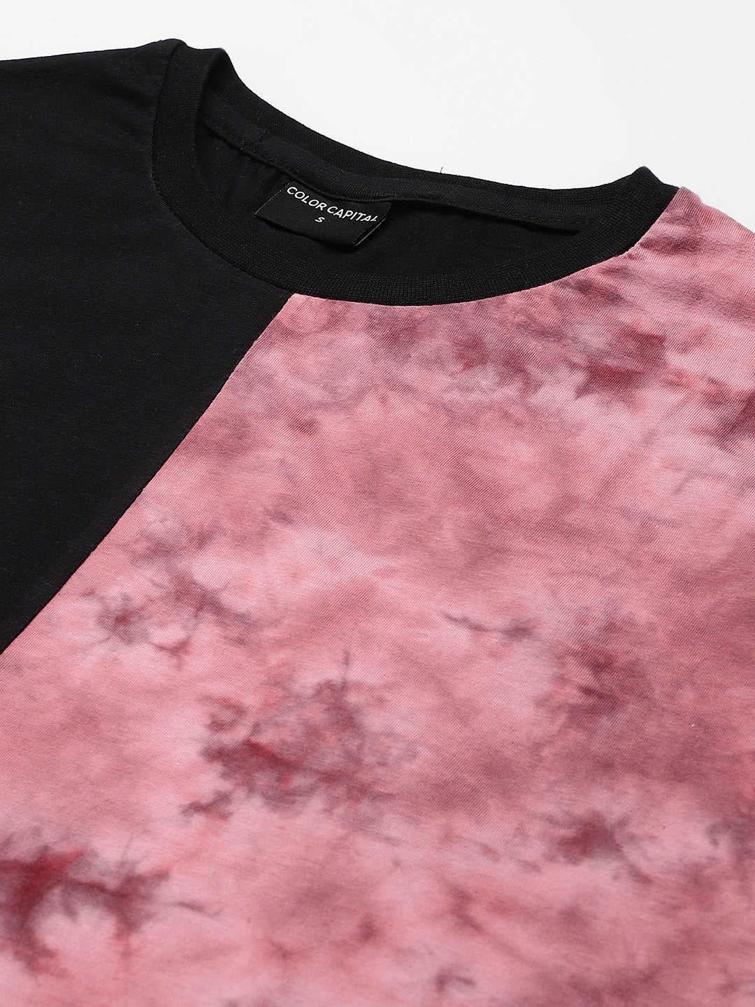 Panel Drop Shoulder T-Shirt