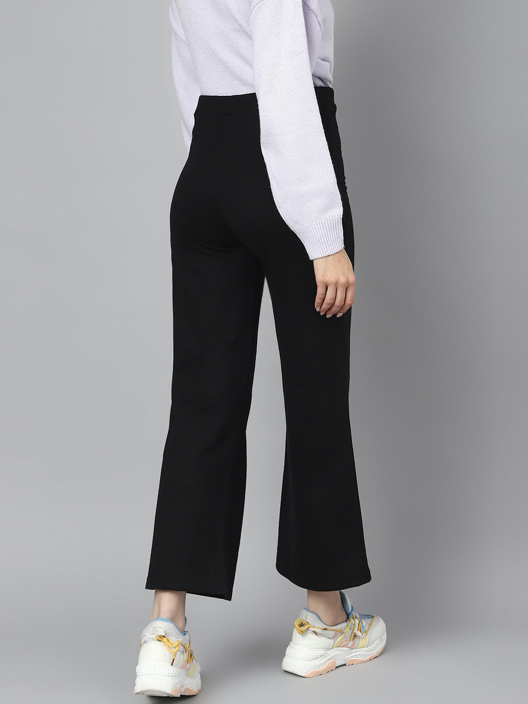 Black Wide Leg Joggers