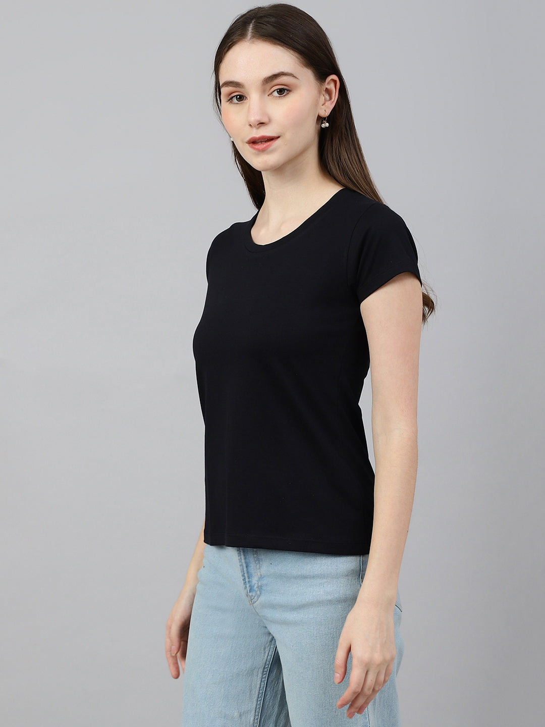 Black Regular T-Shirt