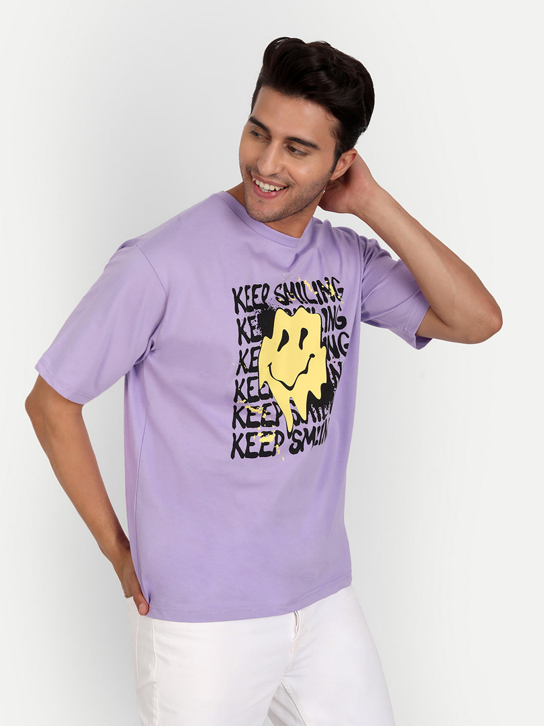 Graphic Drop Shoulder T-Shirt