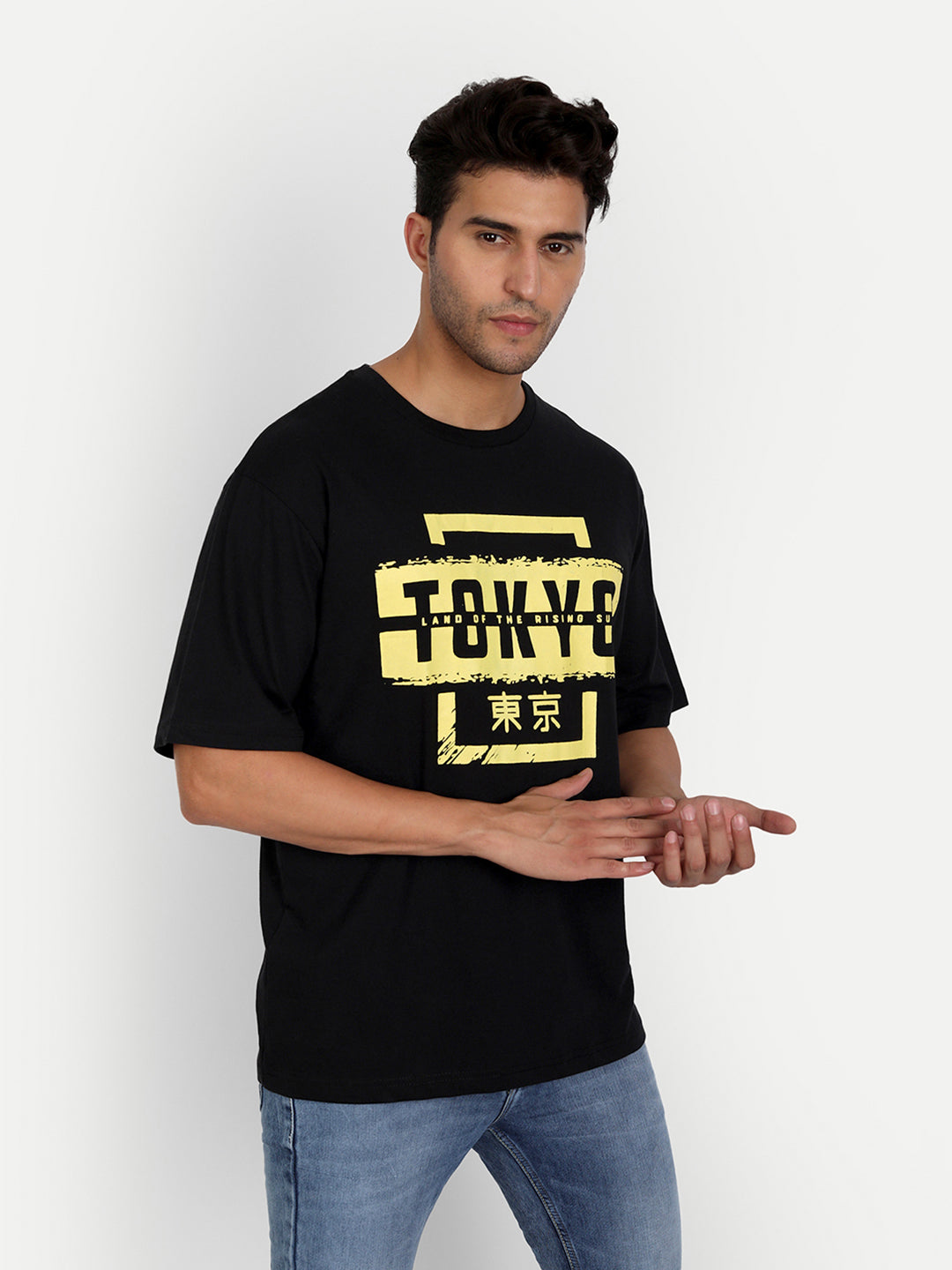 Graphic Drop Shoulder T-Shirt
