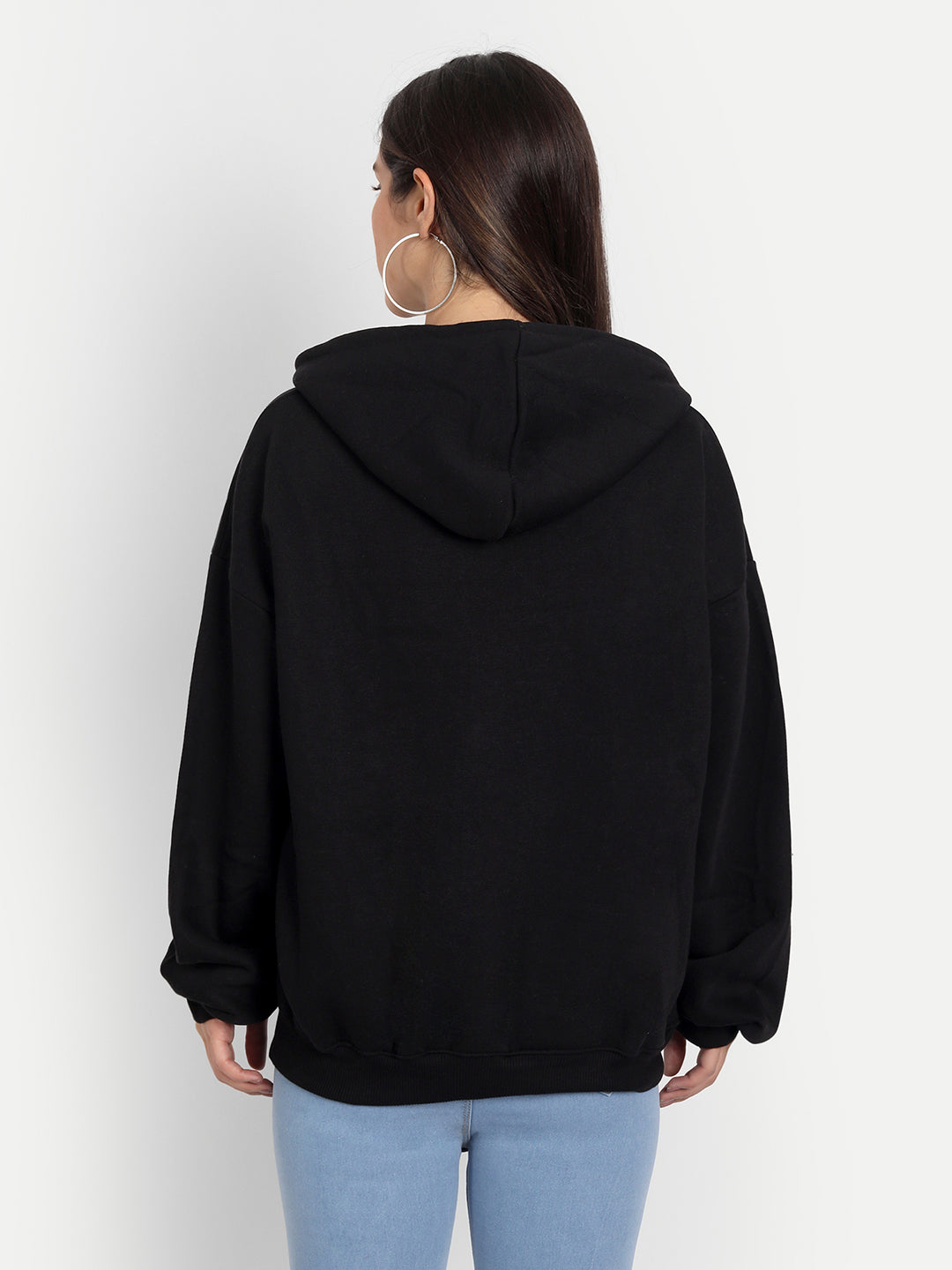 Black Oversized Hoodie