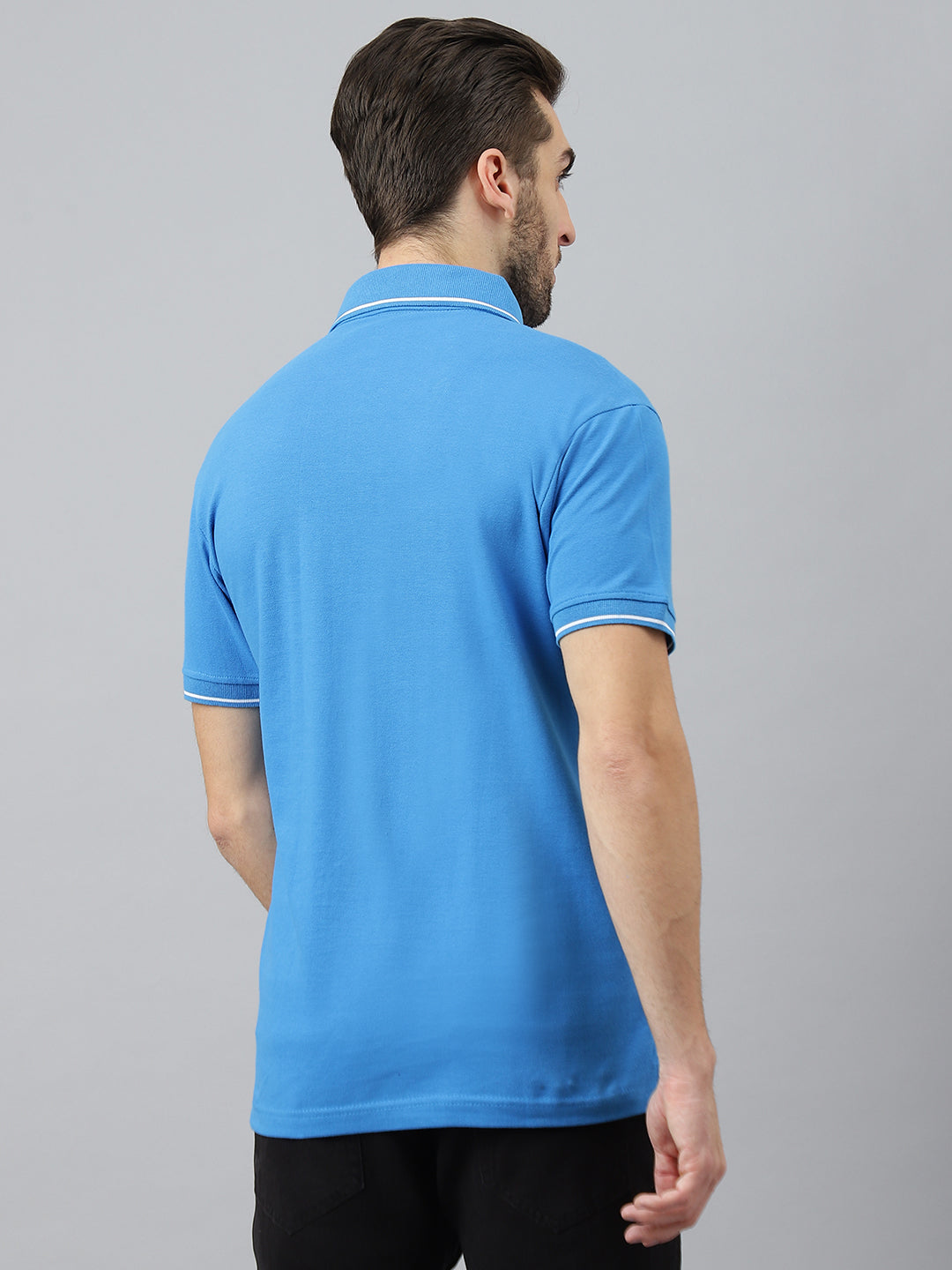 Blue Classic White Tipping Polo