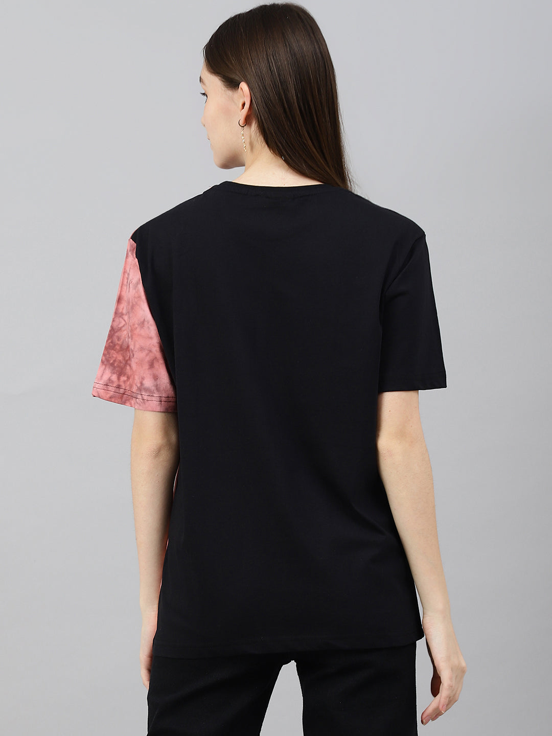 Panel Drop Shoulder T-Shirt