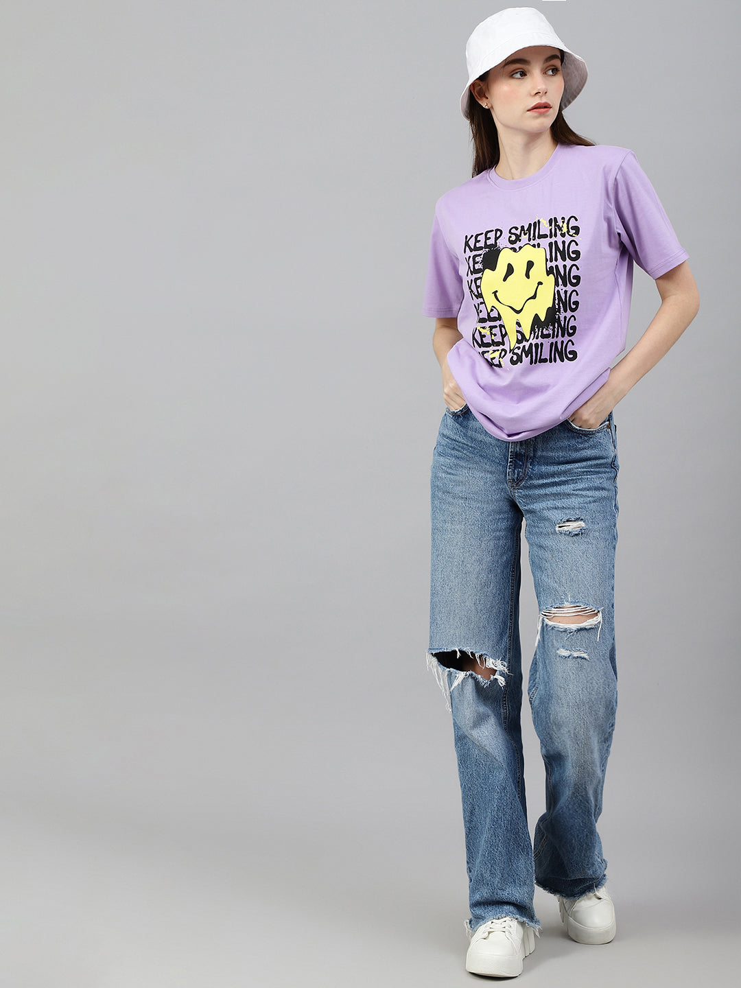 Graphic Drop Shoulder T-Shirt