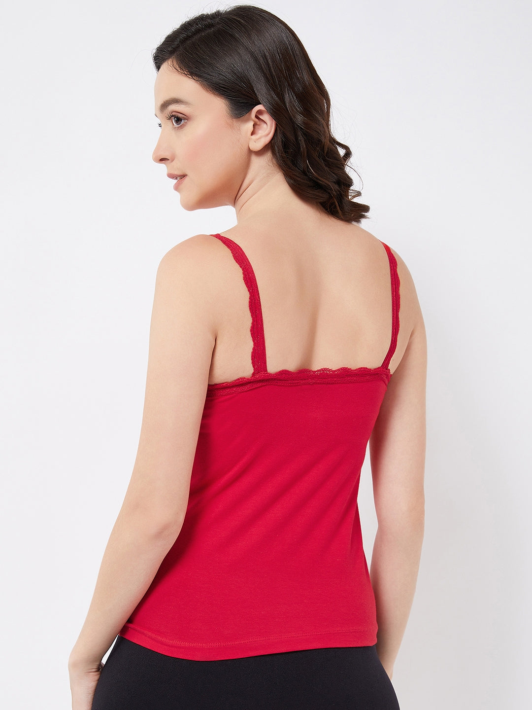 Red Laced Camisole