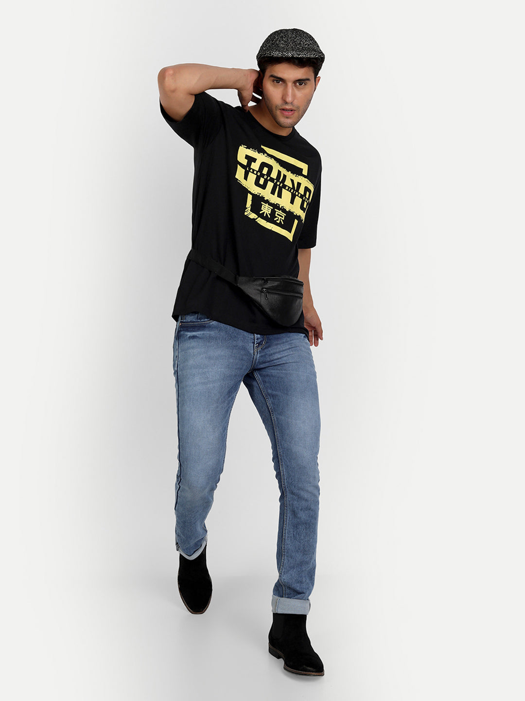 Graphic Drop Shoulder T-Shirt