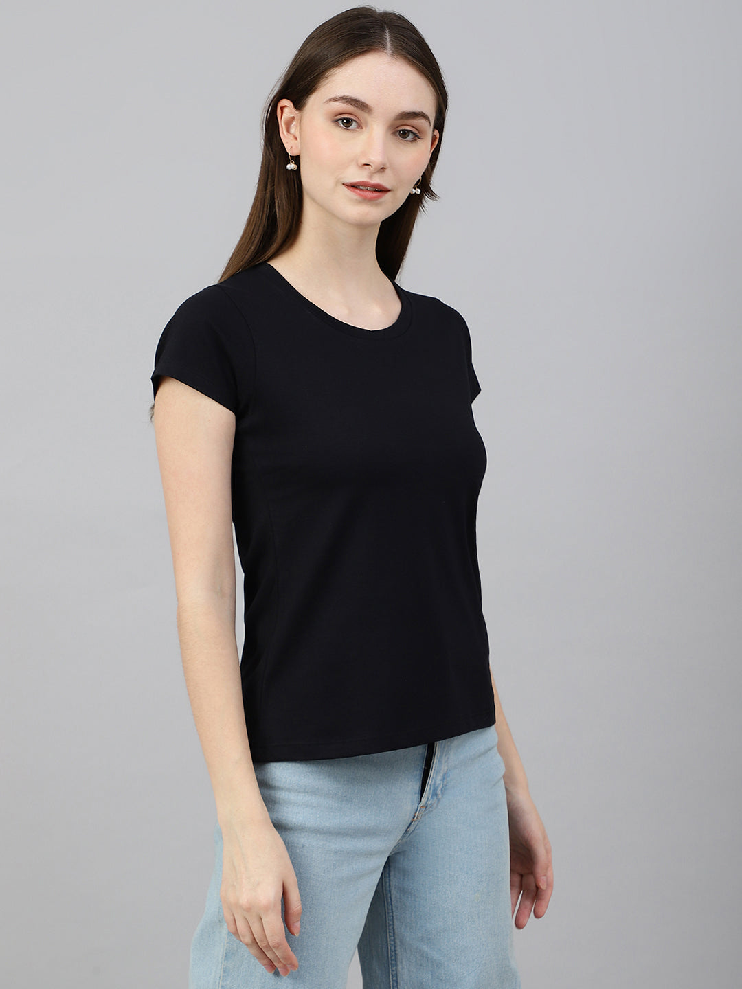 Black Regular T-Shirt