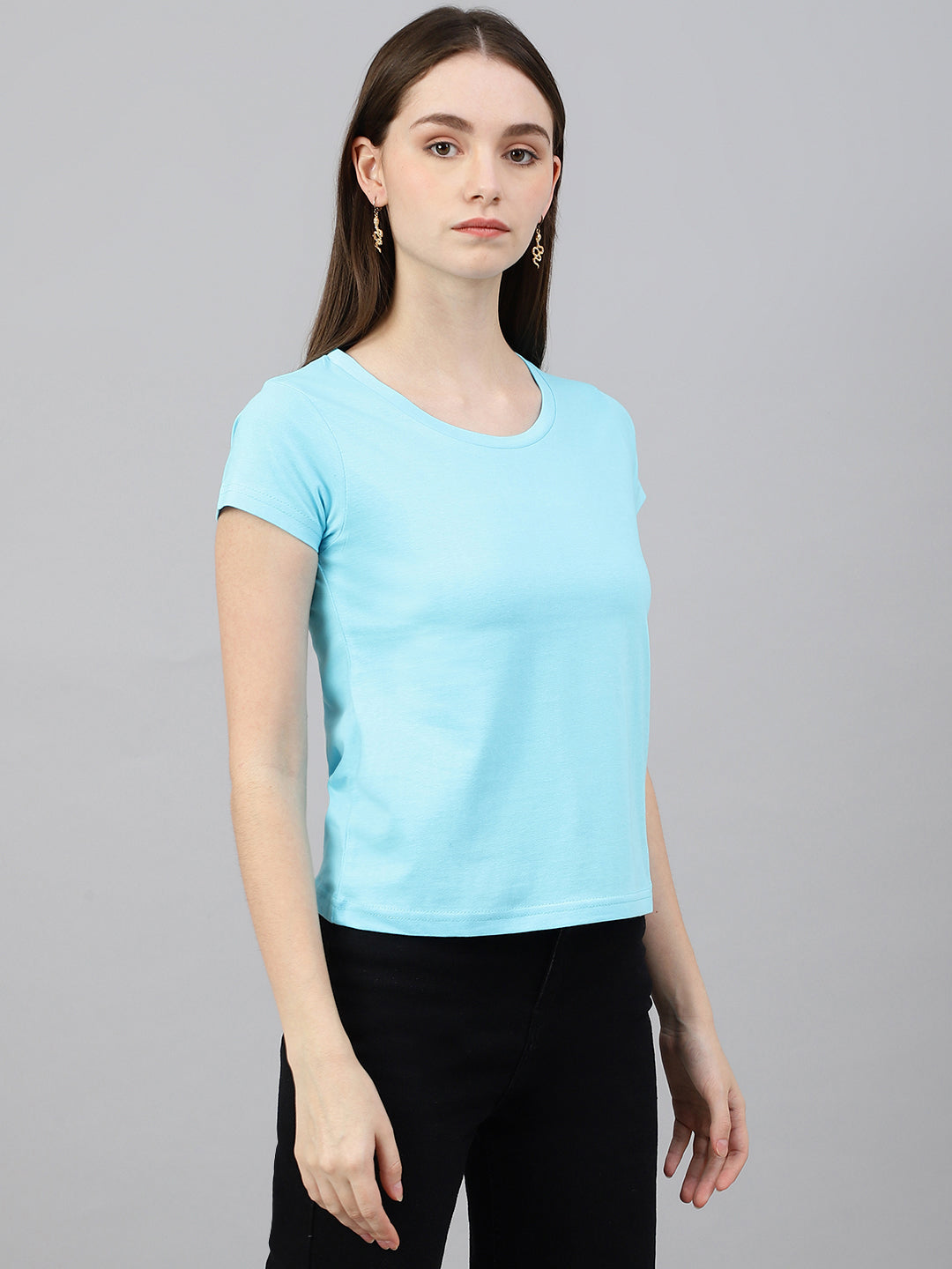 Aqua Regular T-Shirt