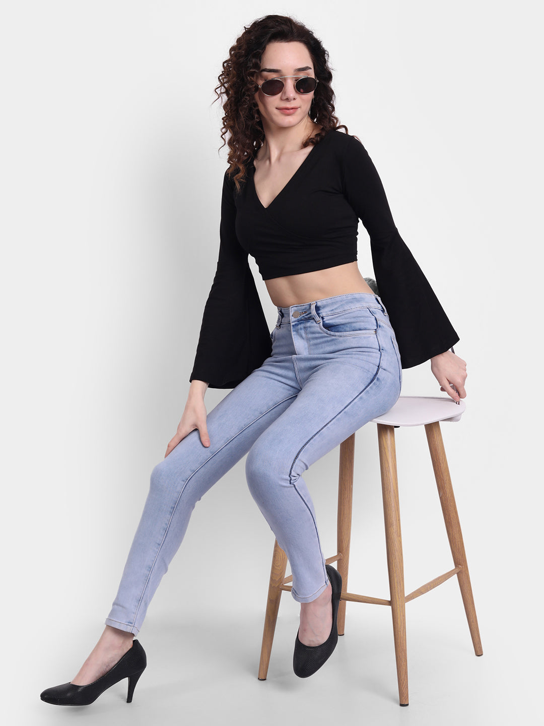 Black Splice Top