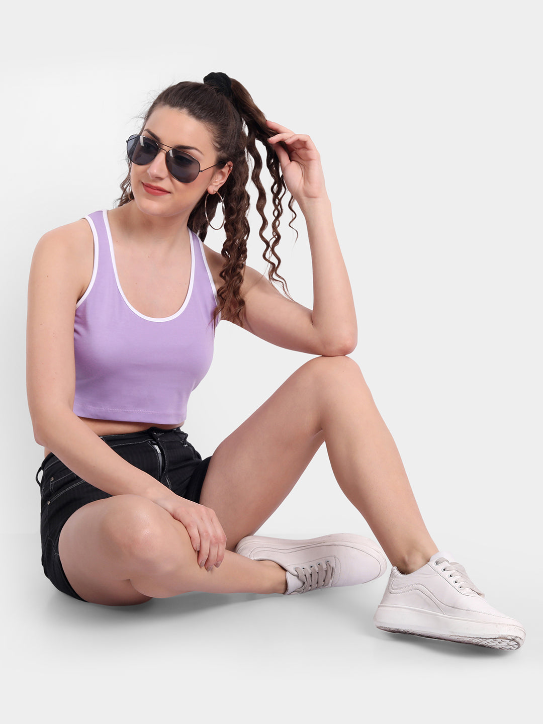 Lavender Vest Top