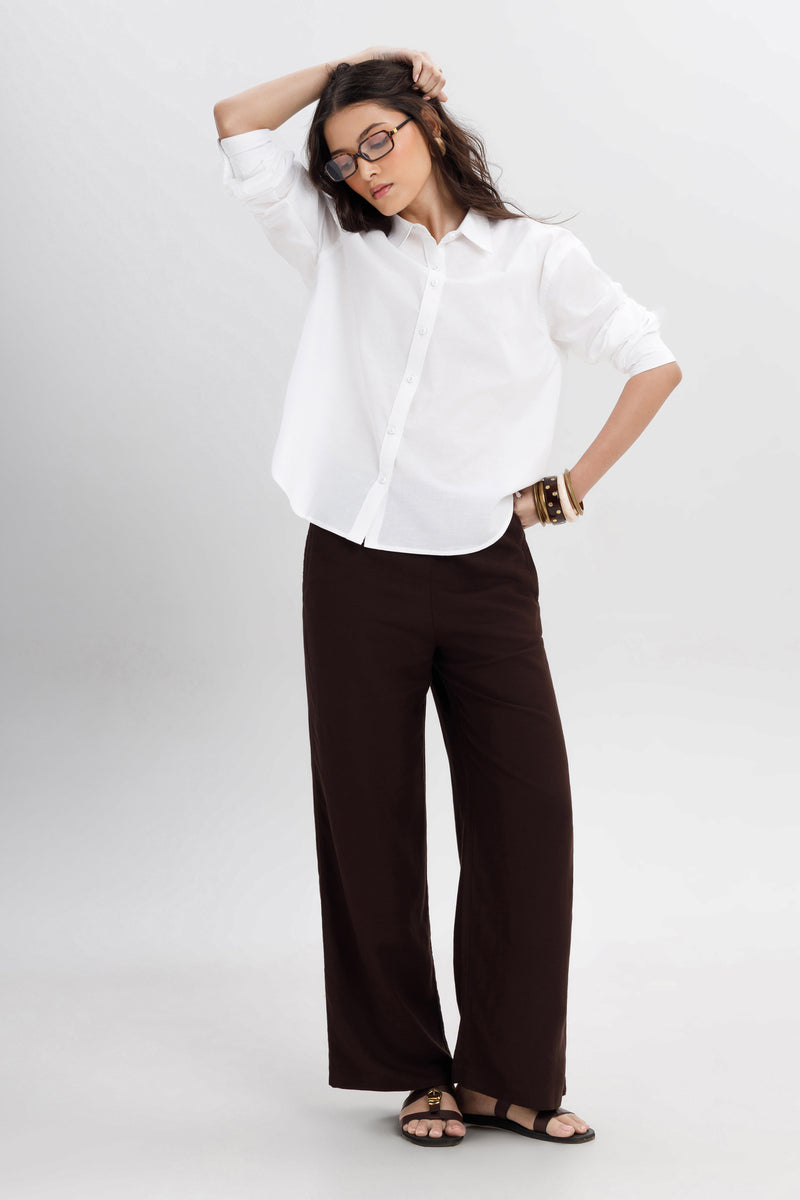 Relaxed Fit Linen Shirt